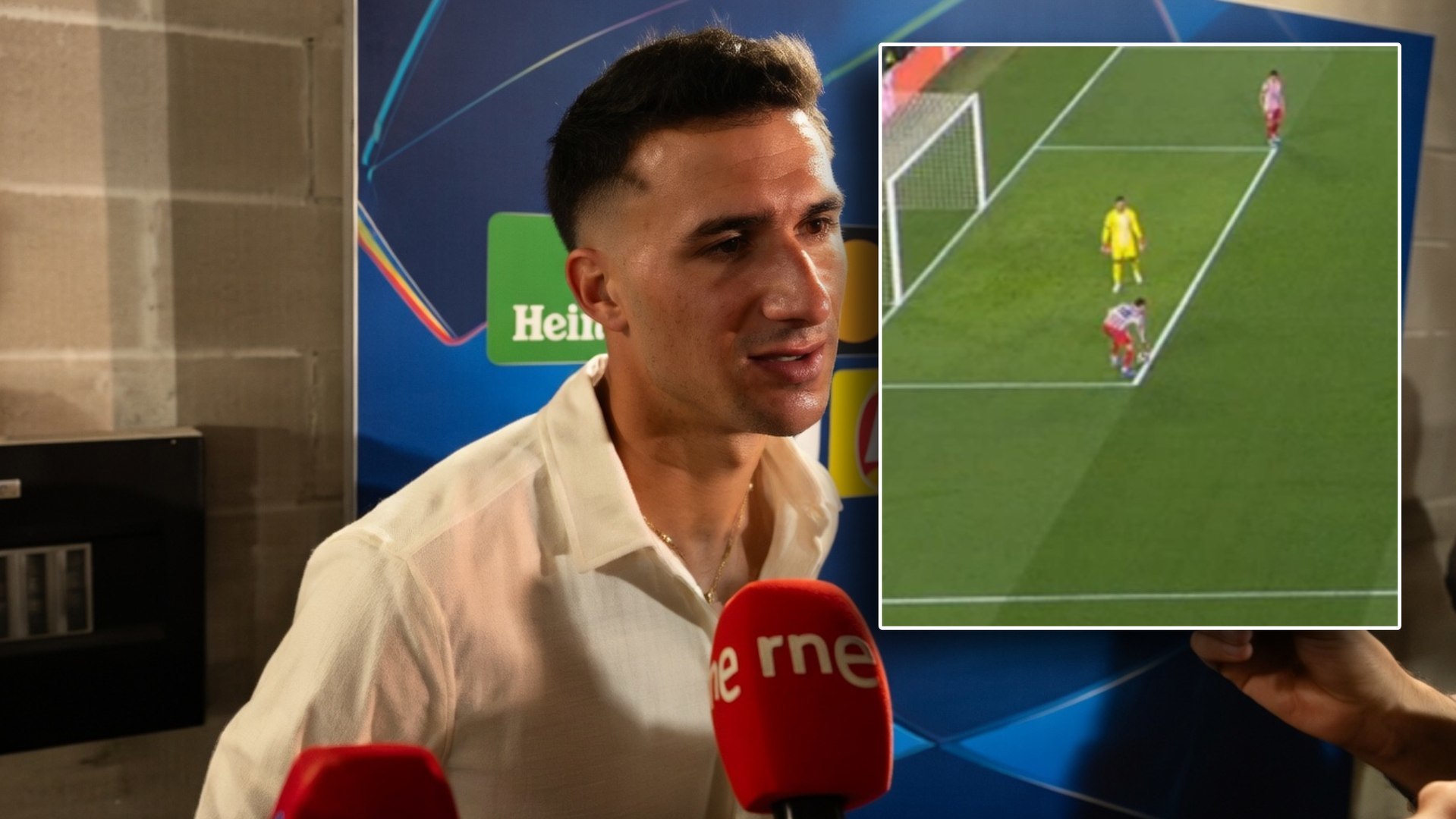 Musso no se corta: �La mano de Pubill? Dej�monos de joder, la jugada no tiene nada