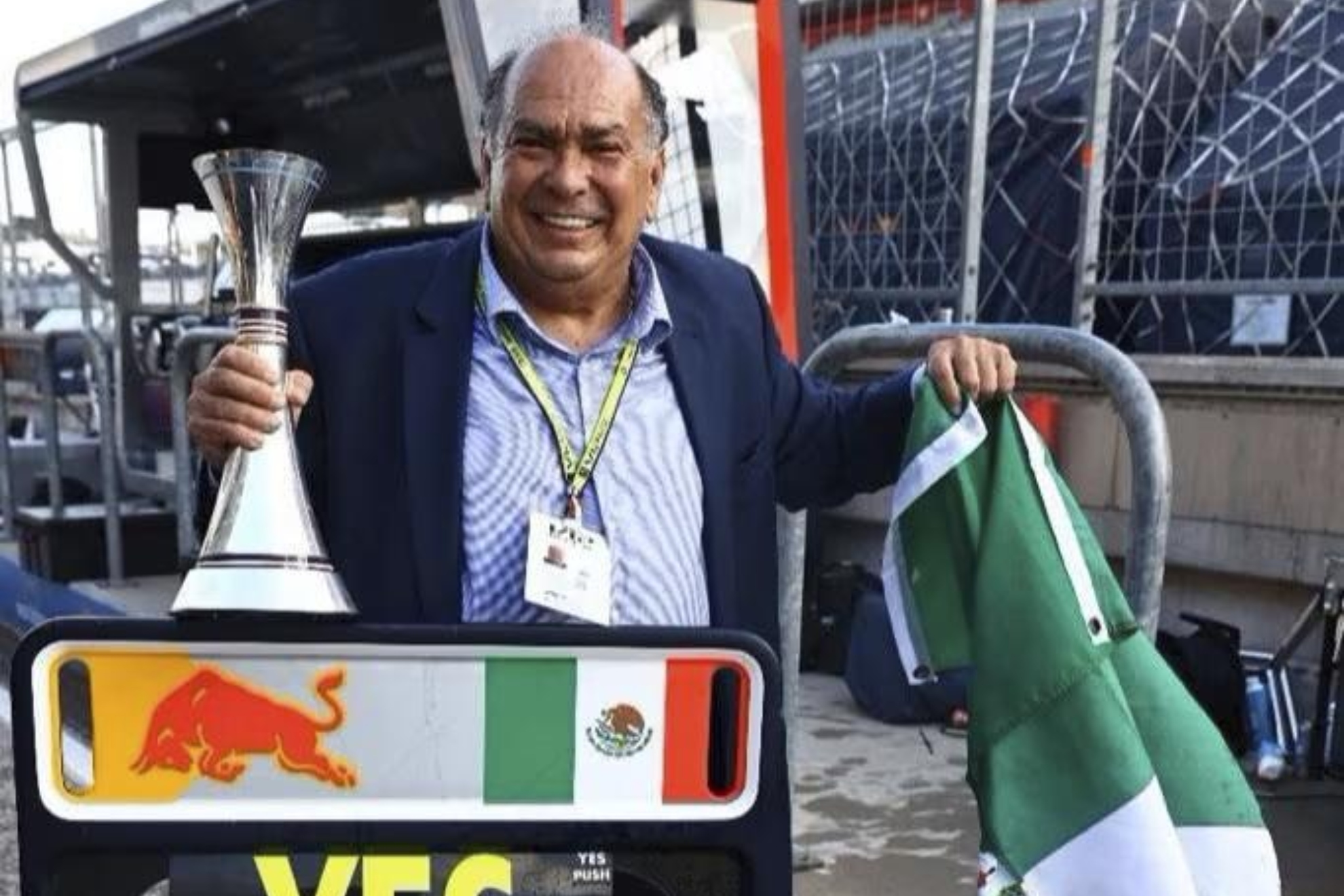El padre de Checo Pérez quiere ser presidente de México: "Me gusta estar loco"