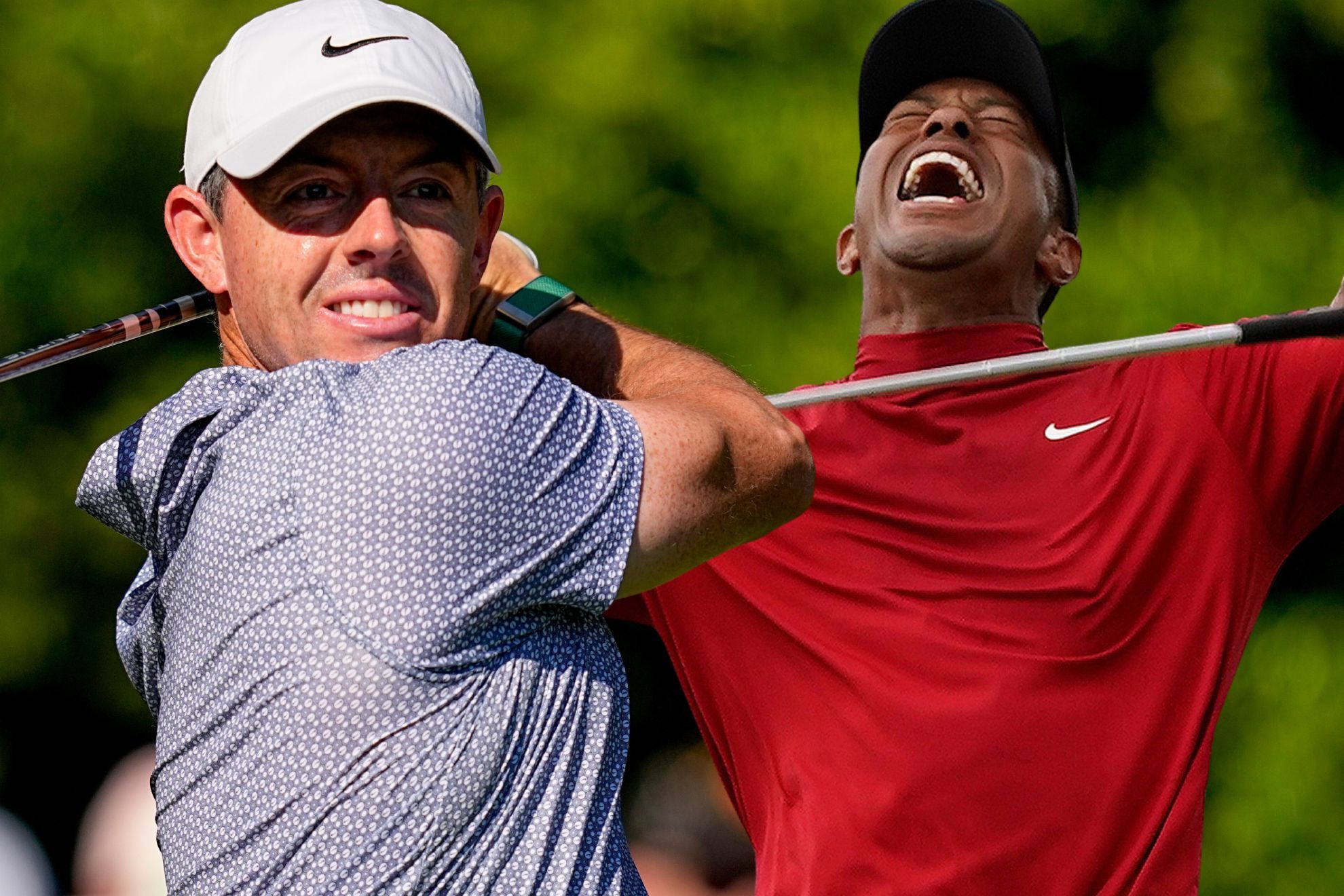 Rory Mcllroy & Tiger Woods - The Masters