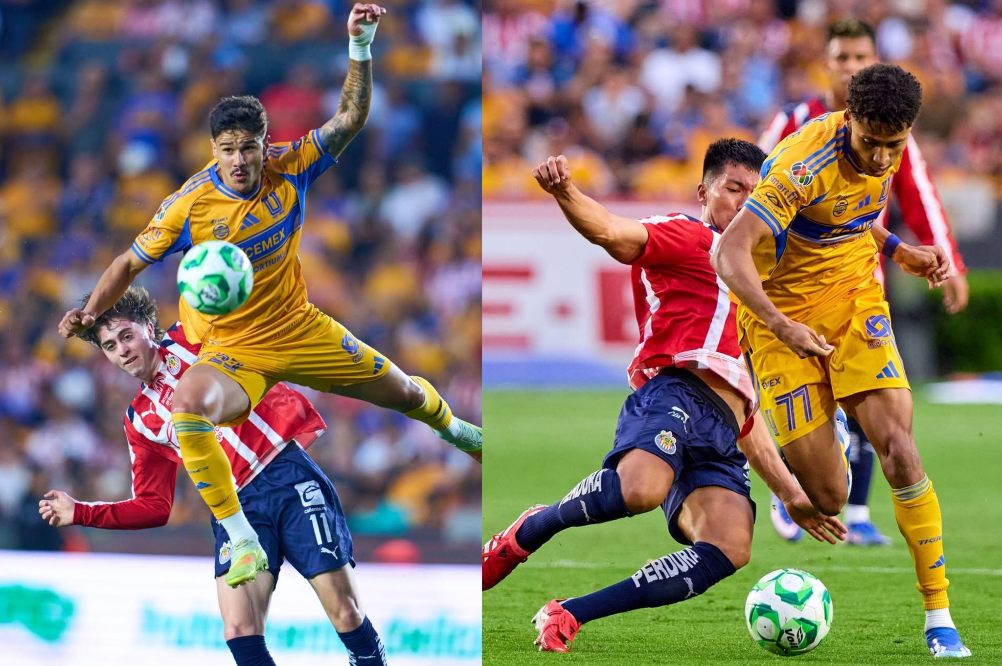 Tigres defeats Chivas on Matchday 14 and earns important points