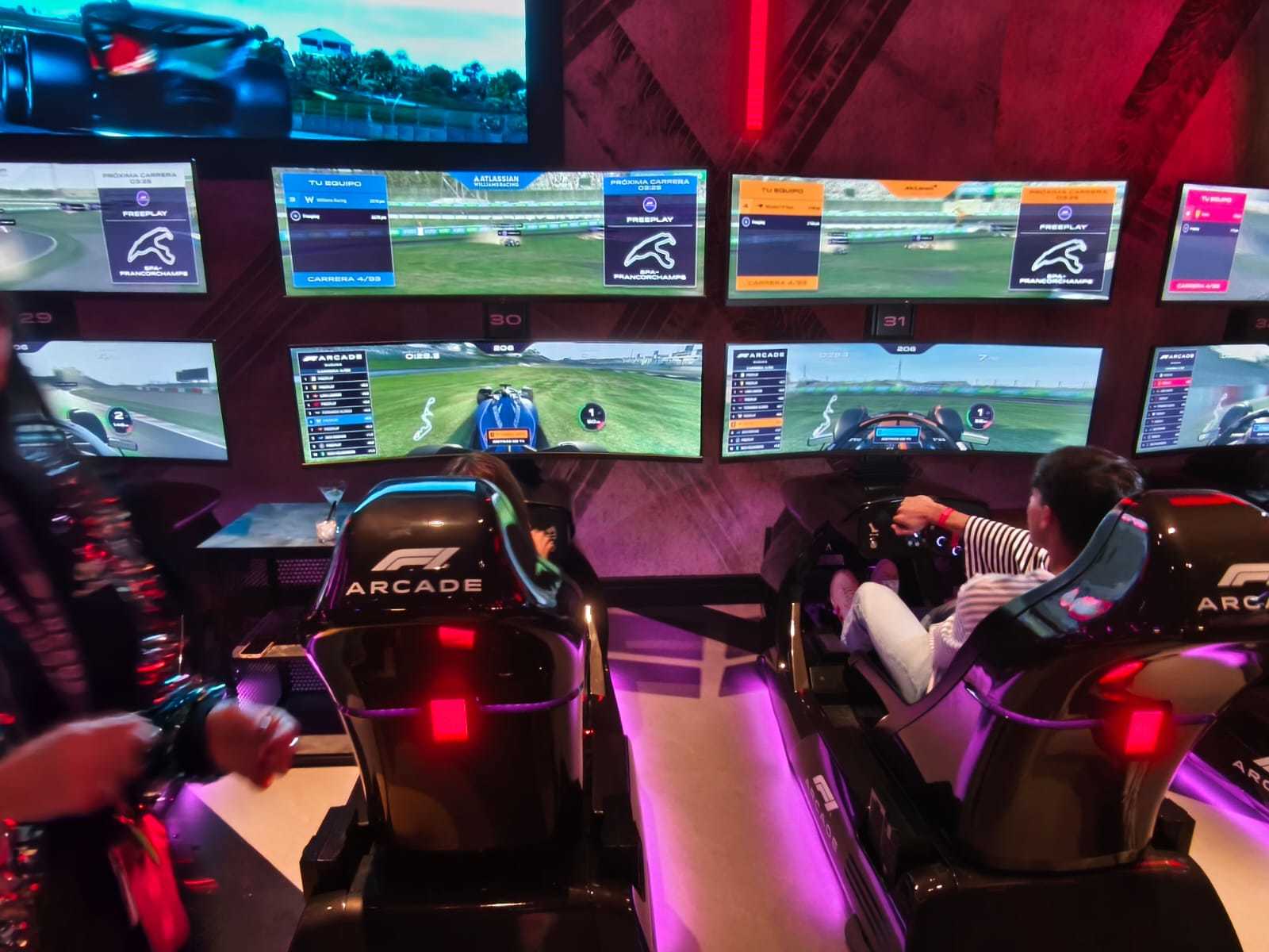 F1 Arcade aterriza en Madrid