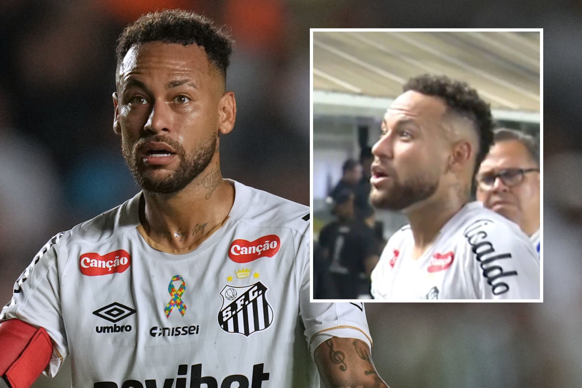 Neymar goes off on hecklers as tensions boil over