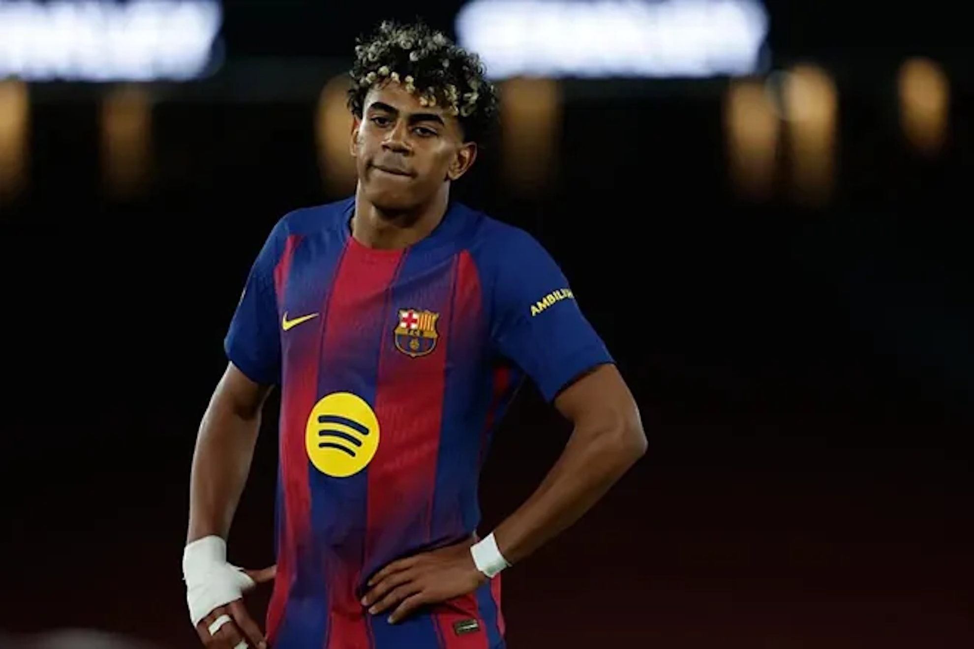 Lamine Yamal swears the Champions League to Barcelona: 