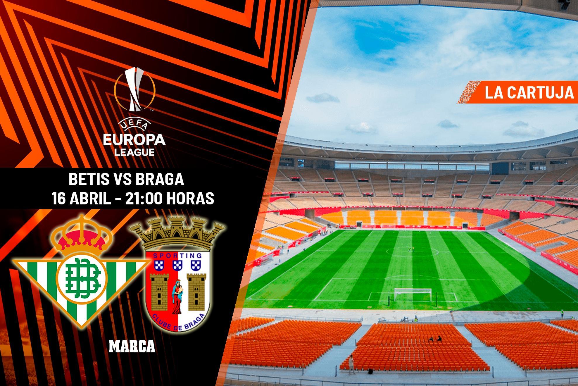 Betis - Braga: horario y dónde ver hoy por TV y online el partido de la ...