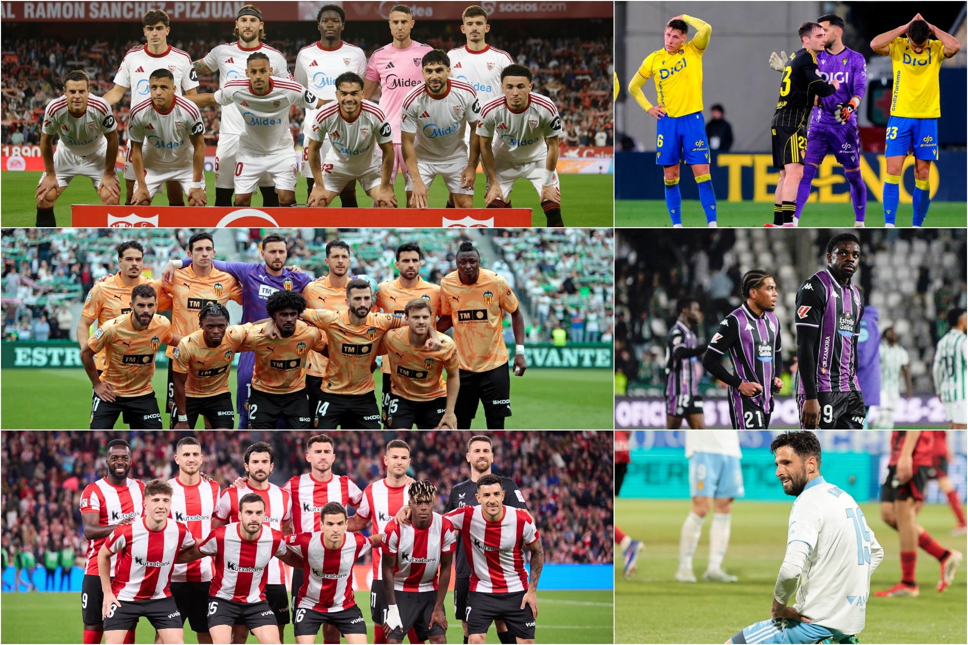 Gigantes en apuros: ¿Quién lo tiene peor?