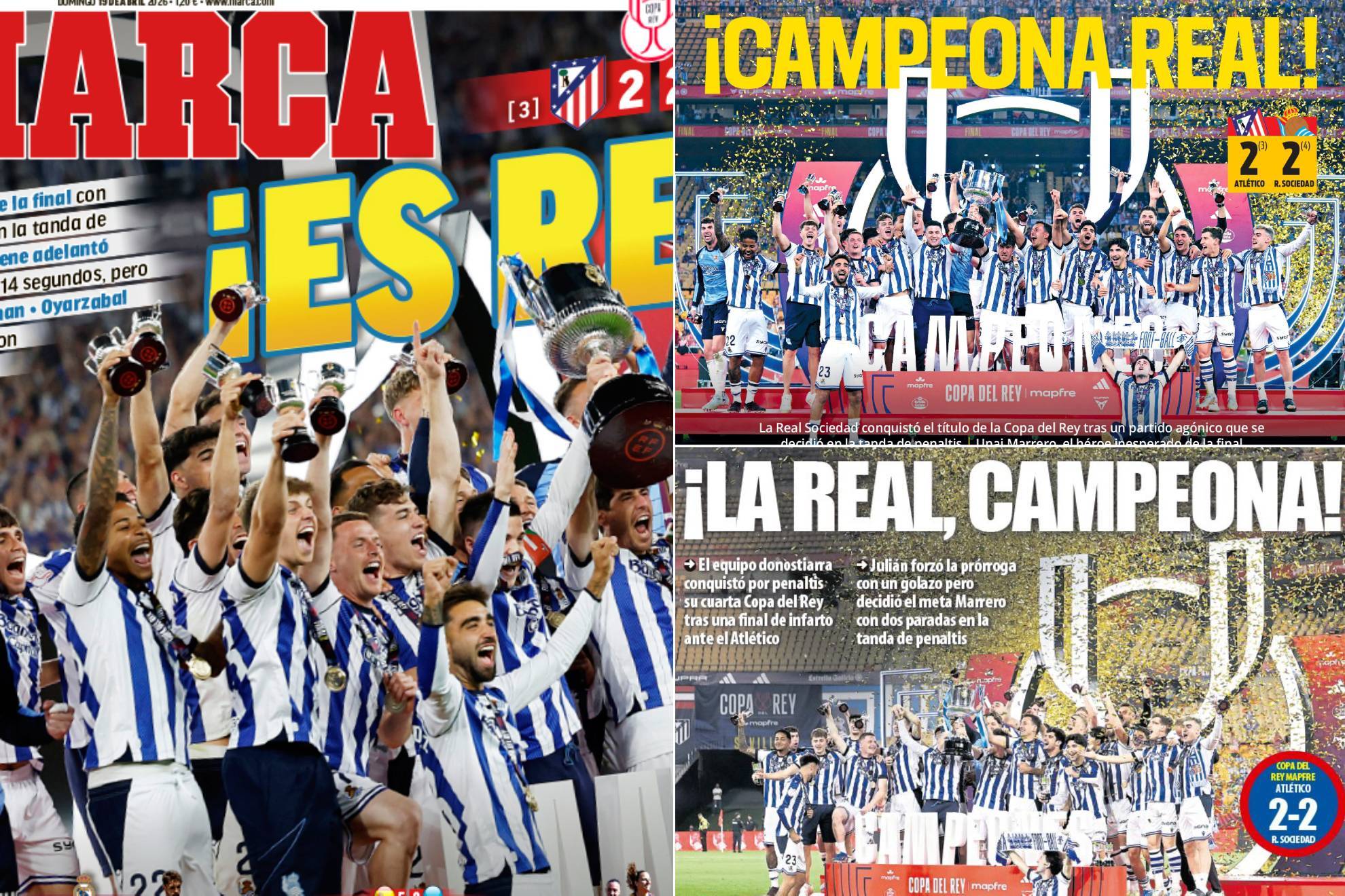 Las portadas: �Es Real!