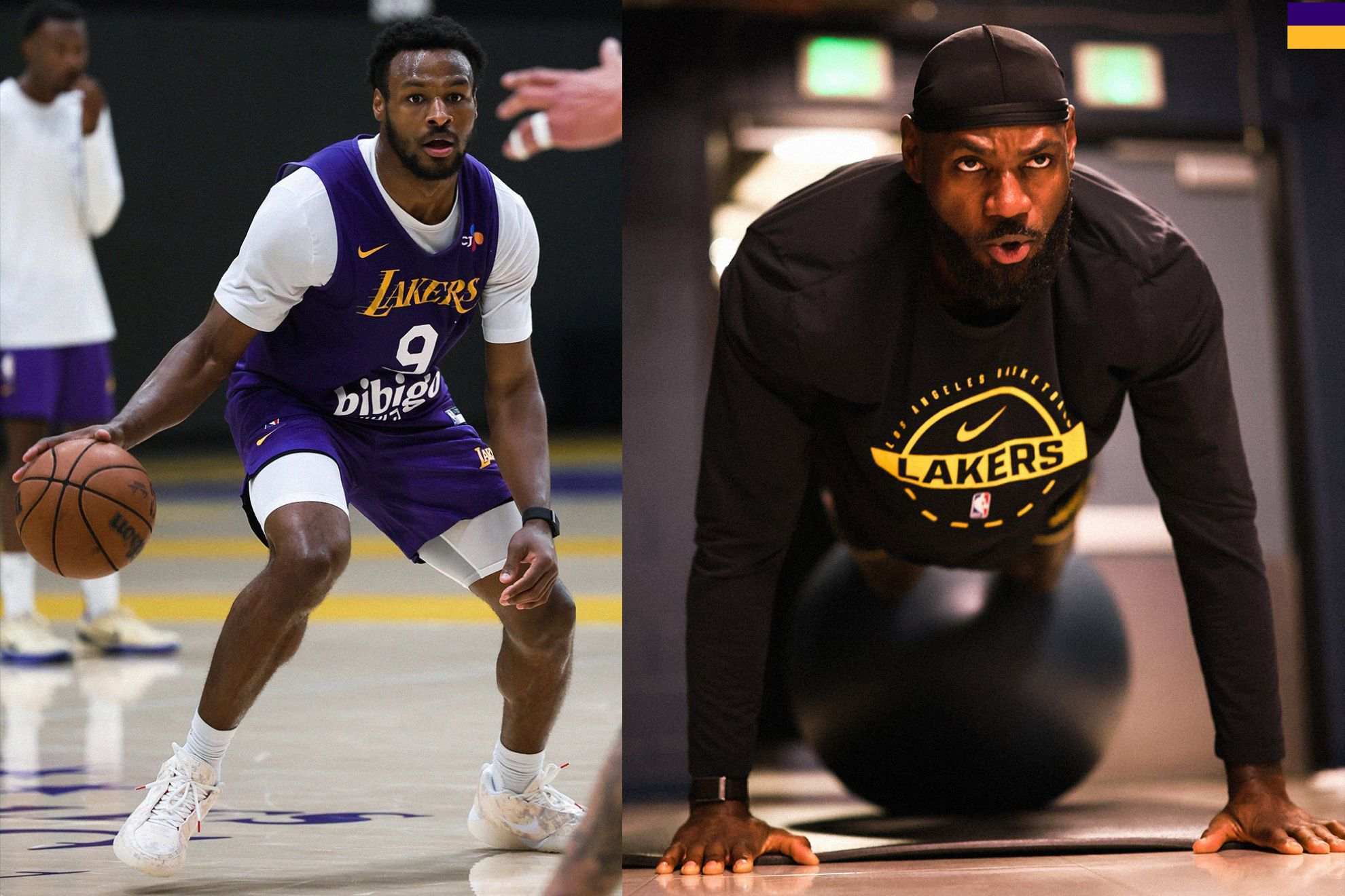 Bronny James shares rare father-son playoff moment with LeBron after watching his entire NBA career