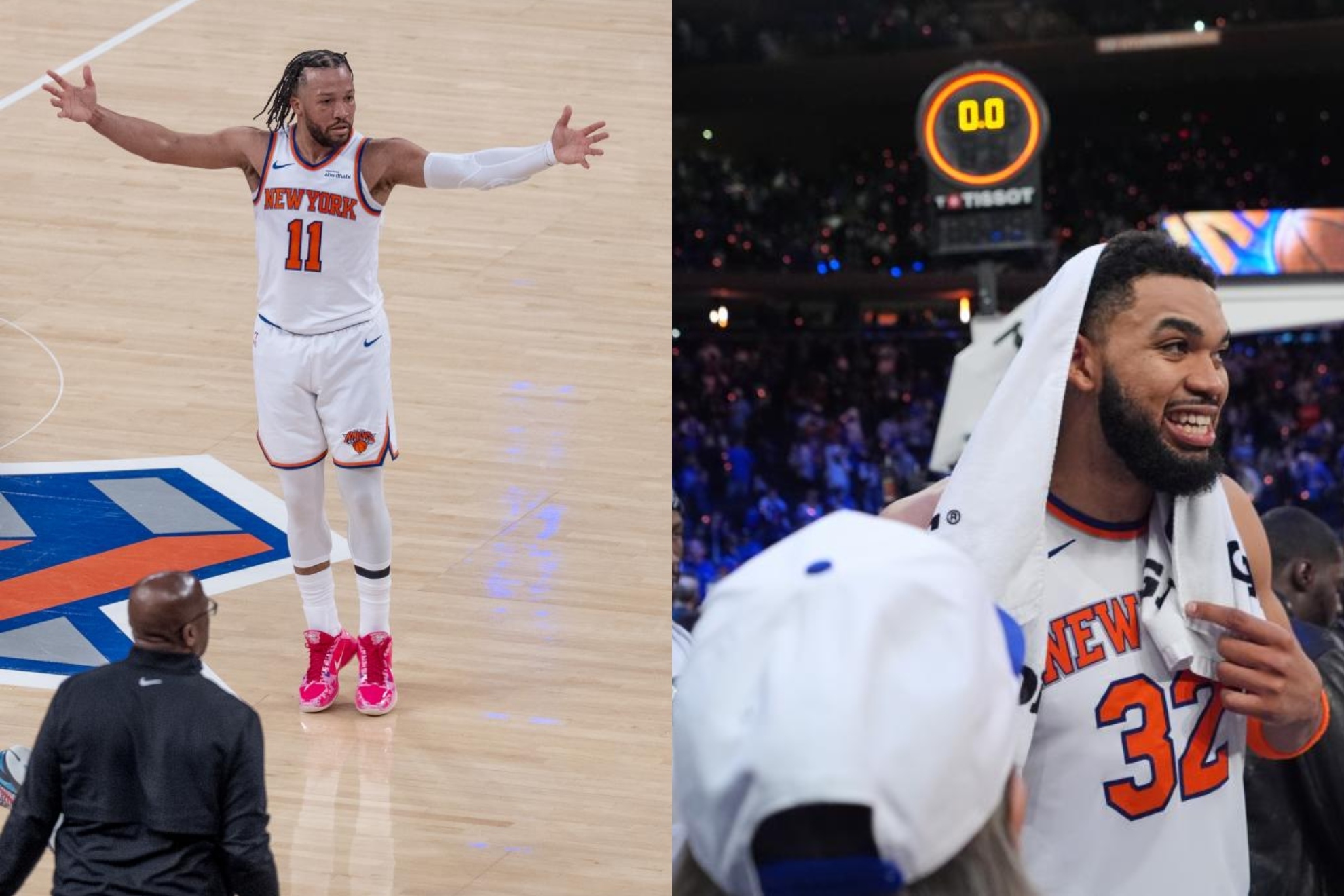 La dupla Brunson-KAT impulsa a los Knicks ante los Hawks