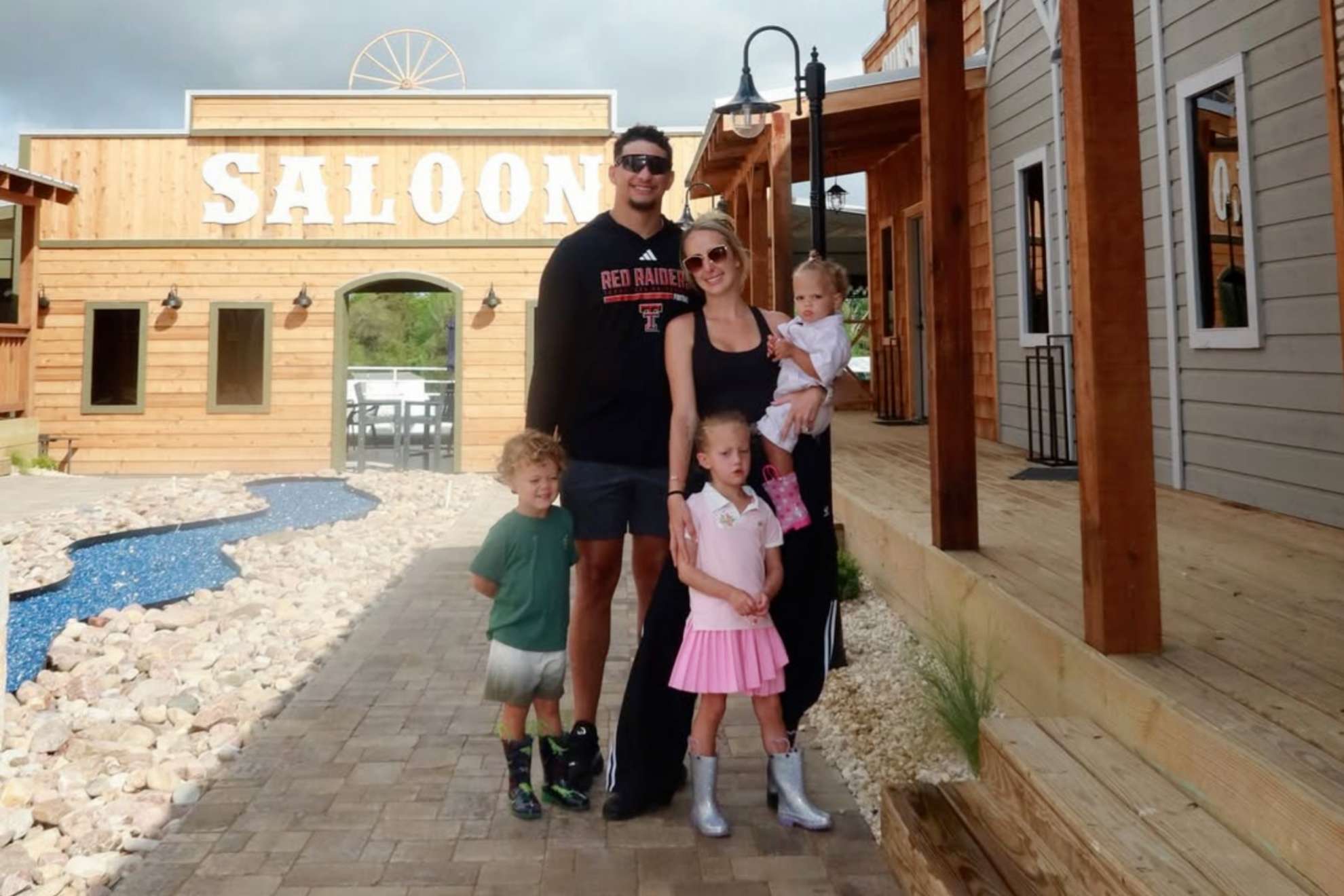 Brittany showed how music and roots remain part of the household even when the family is away from Texas