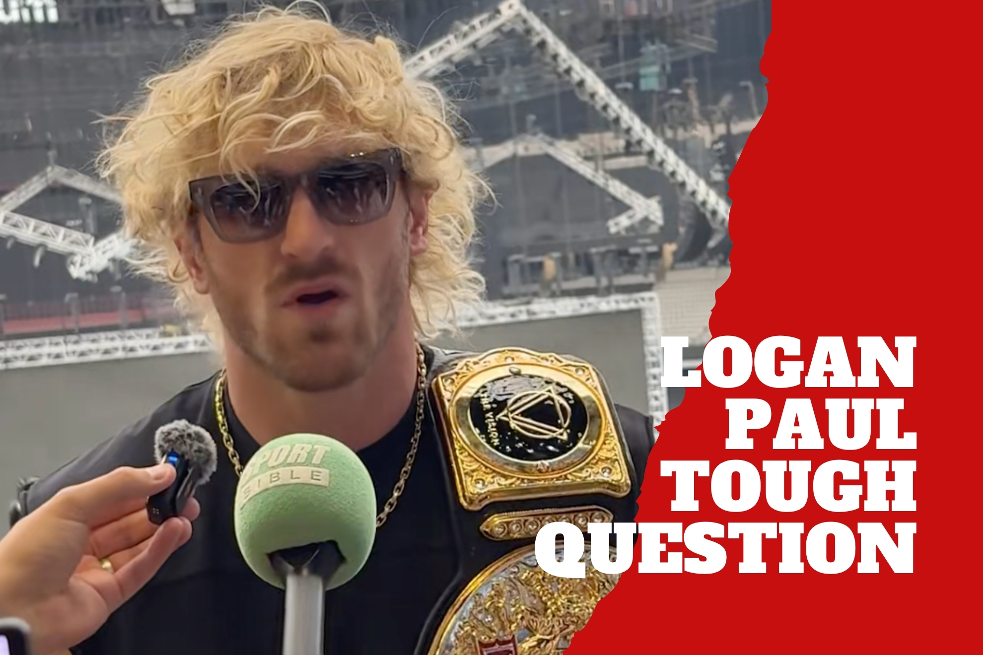 Logan Paul put in a tough spot over difficult question