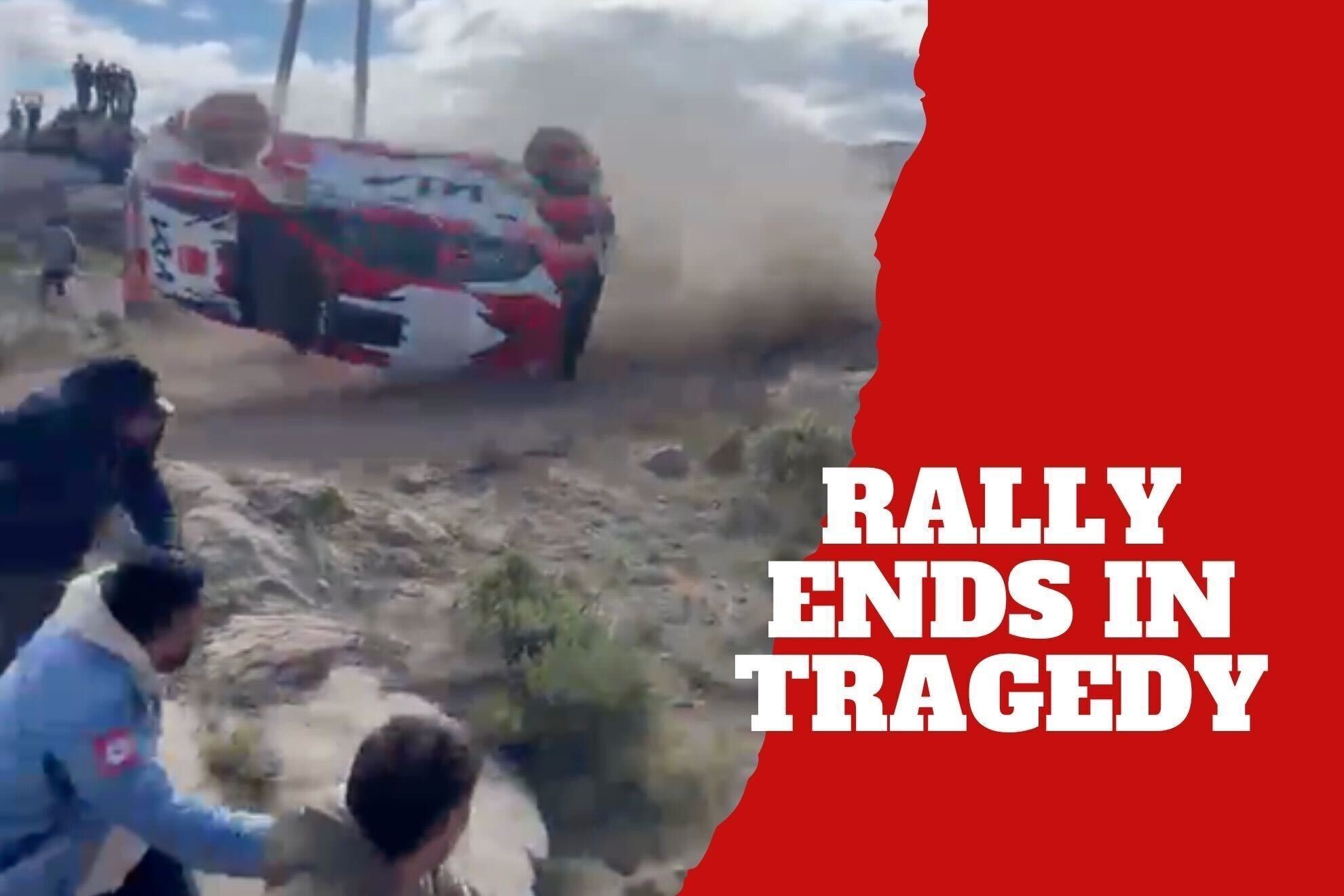 South American Rally ends in tragedy after a crash in the mountains