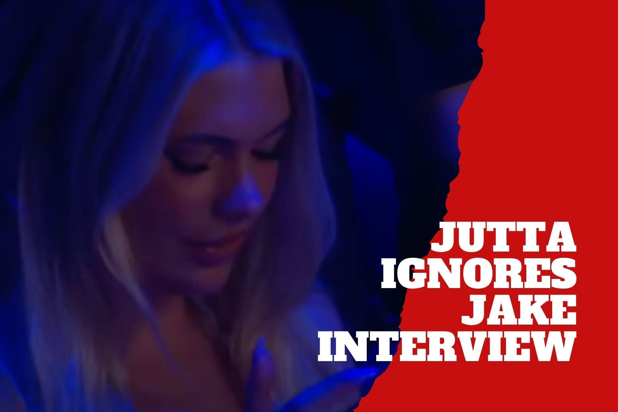 Jutta Leerdams reaction steals attention during Jake Paul interview