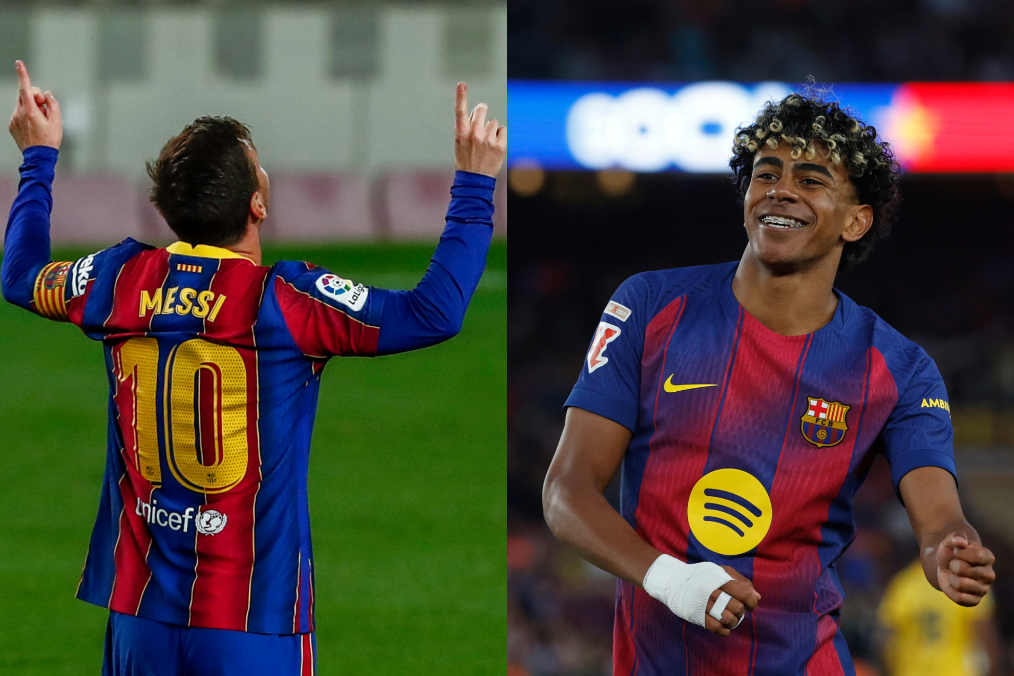 Yamal pays tribute to the best player in history