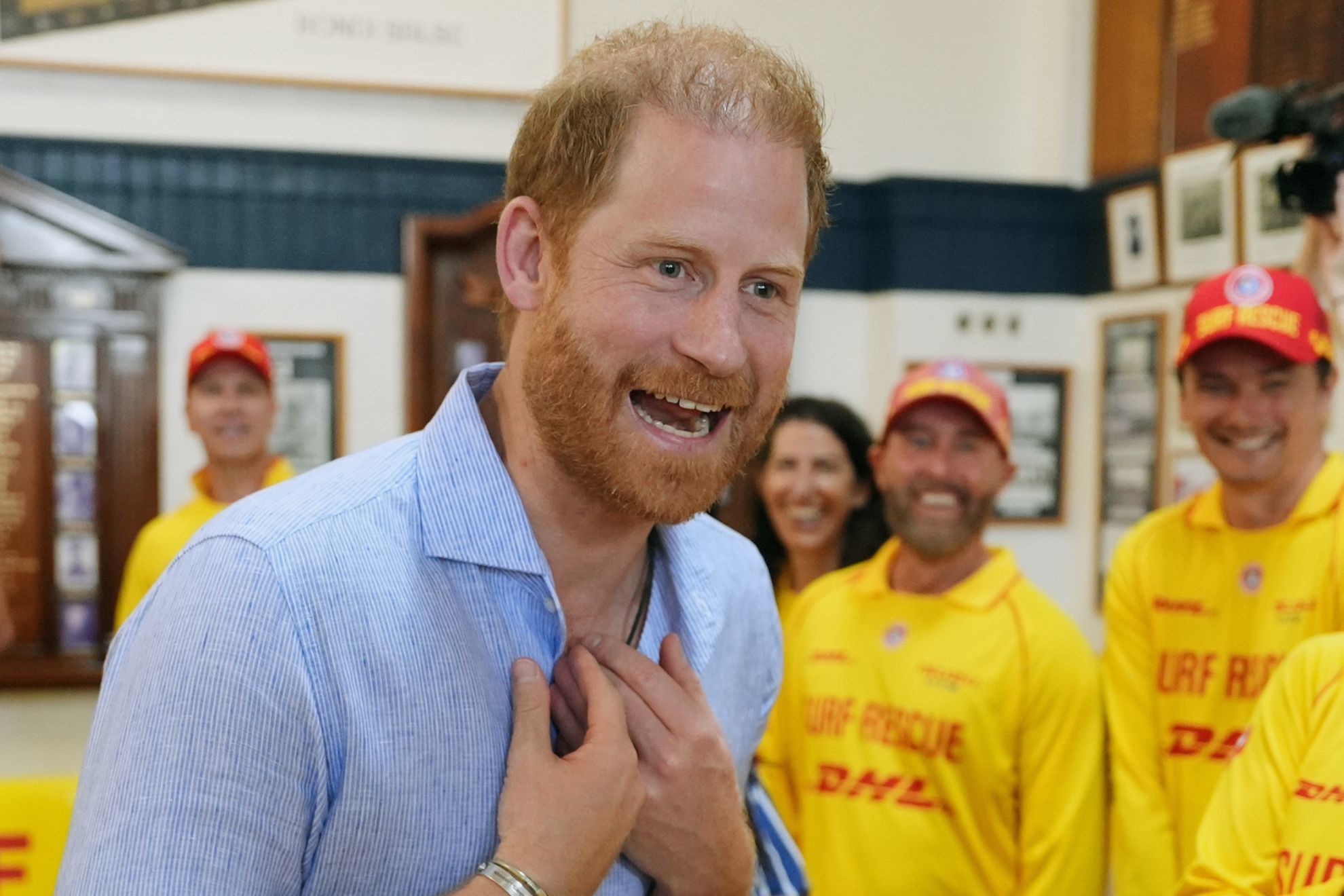 Prince Harry loves how a woman ignores him and Meghan during Bondi Beach visit