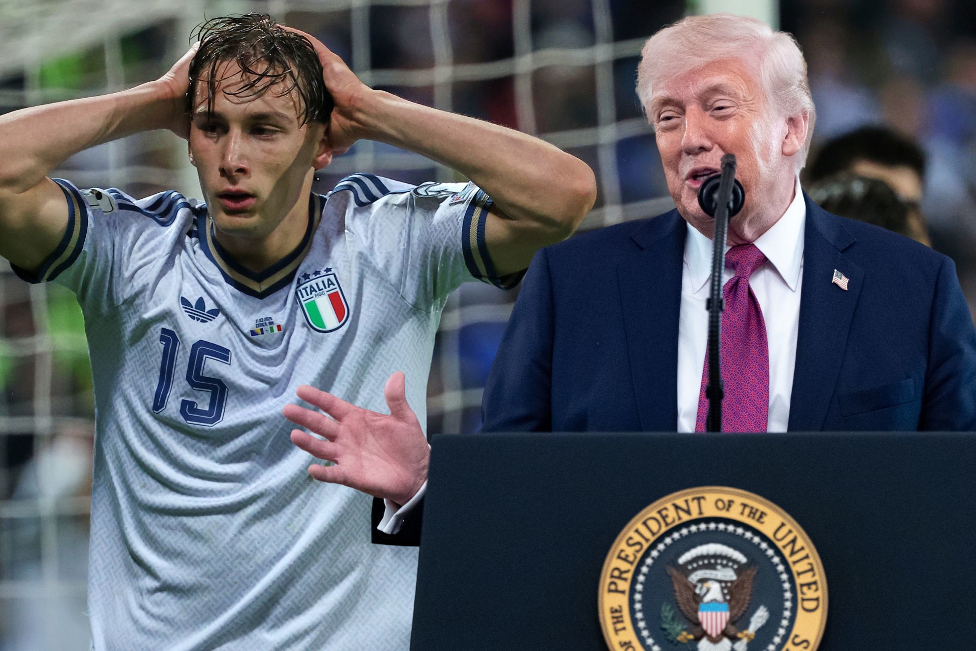 The Trump administration proposes that Italy replace Iran in the 2026 World Cup