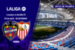 Levante - Sevilla FC: horario, dónde ver en TV y canal del partido de LaLiga EA Sports