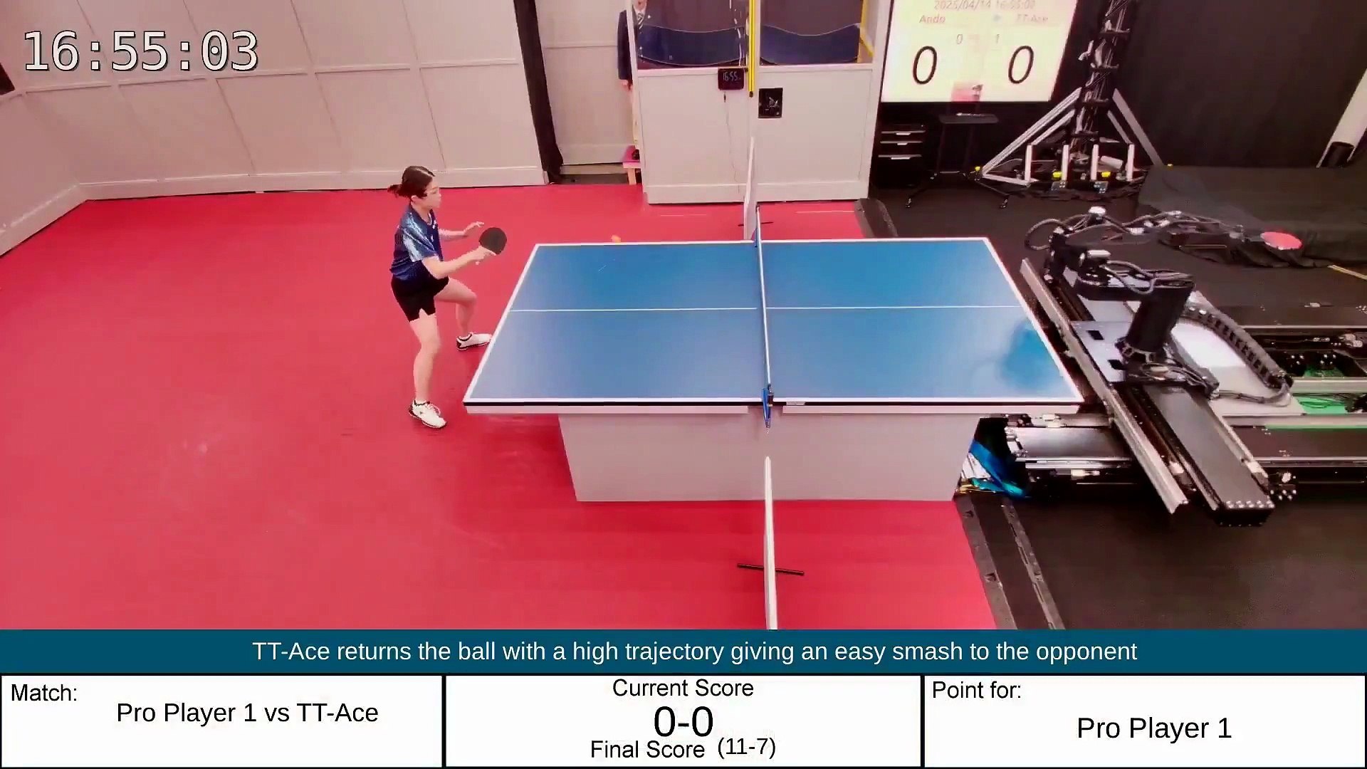 ¿Cuál es el límite de la tecnología?: Sony desarrolla un robot que ya gana a los mejores deportistas de Ping Pong