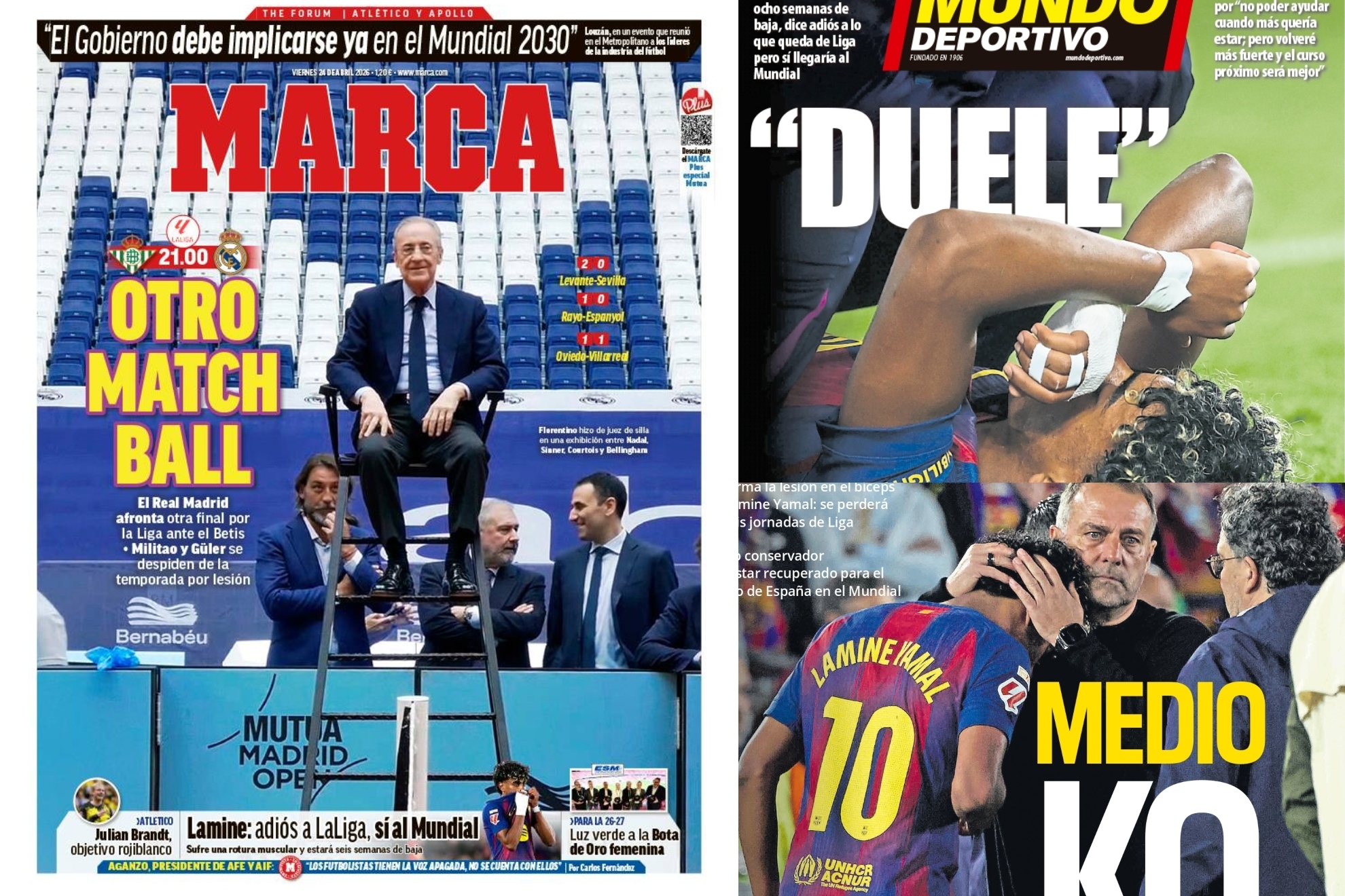 Las portadas del d�a