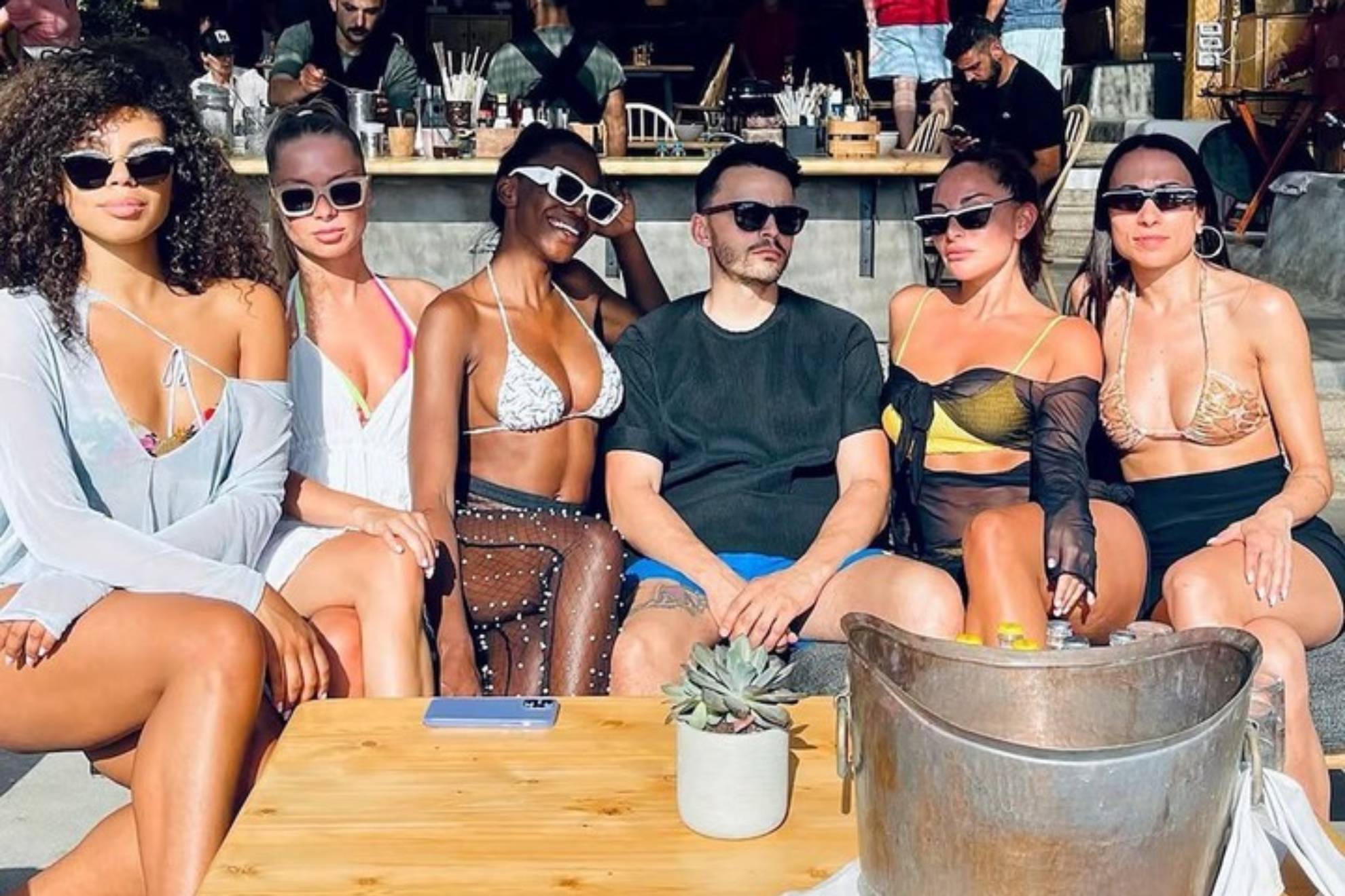 More images and videos of luxury parties with girls for footballers and other VIP sportsmen come to light