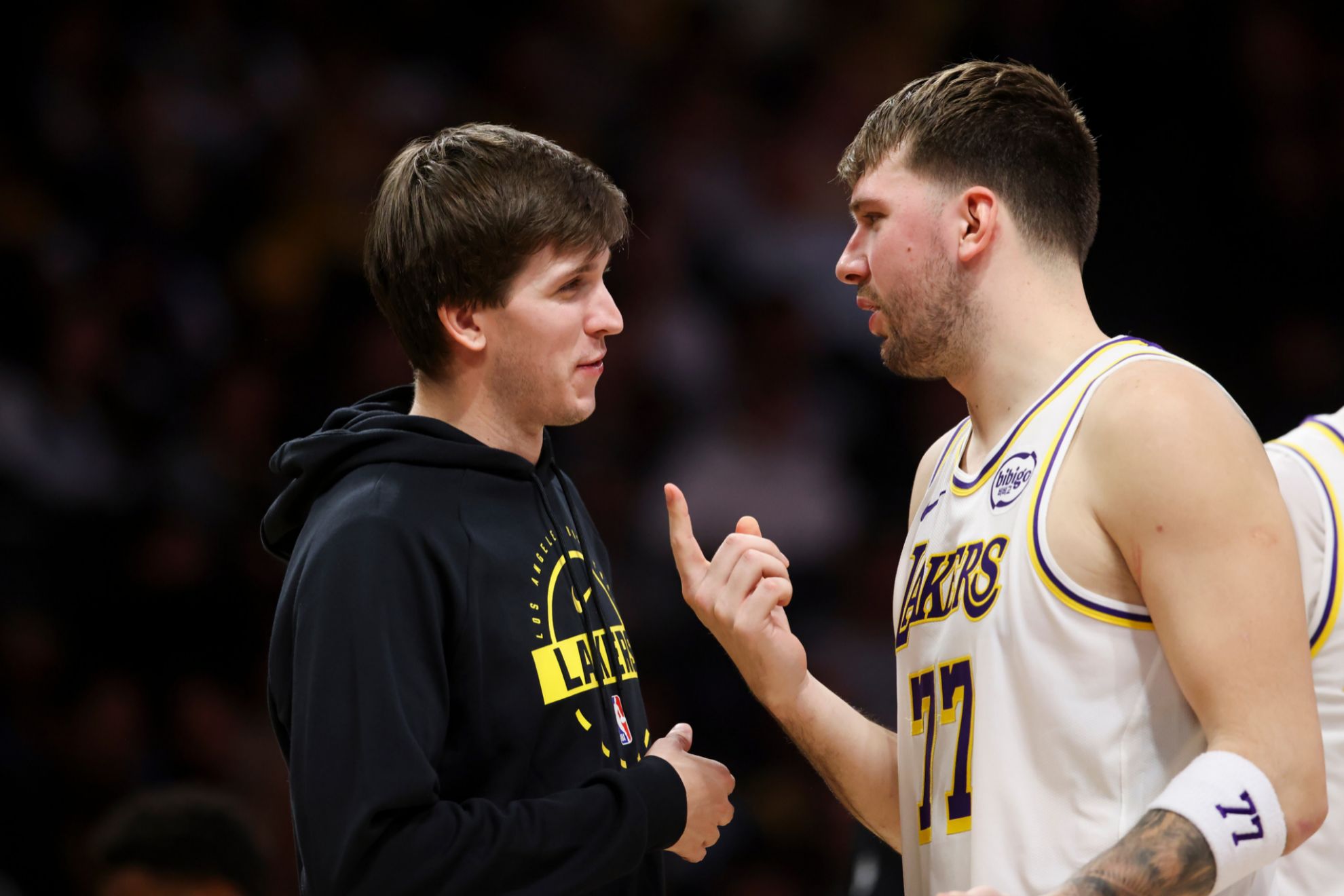 Lakers excited about Austin Reaves return for playoffs but Luka Doncic still looms large
