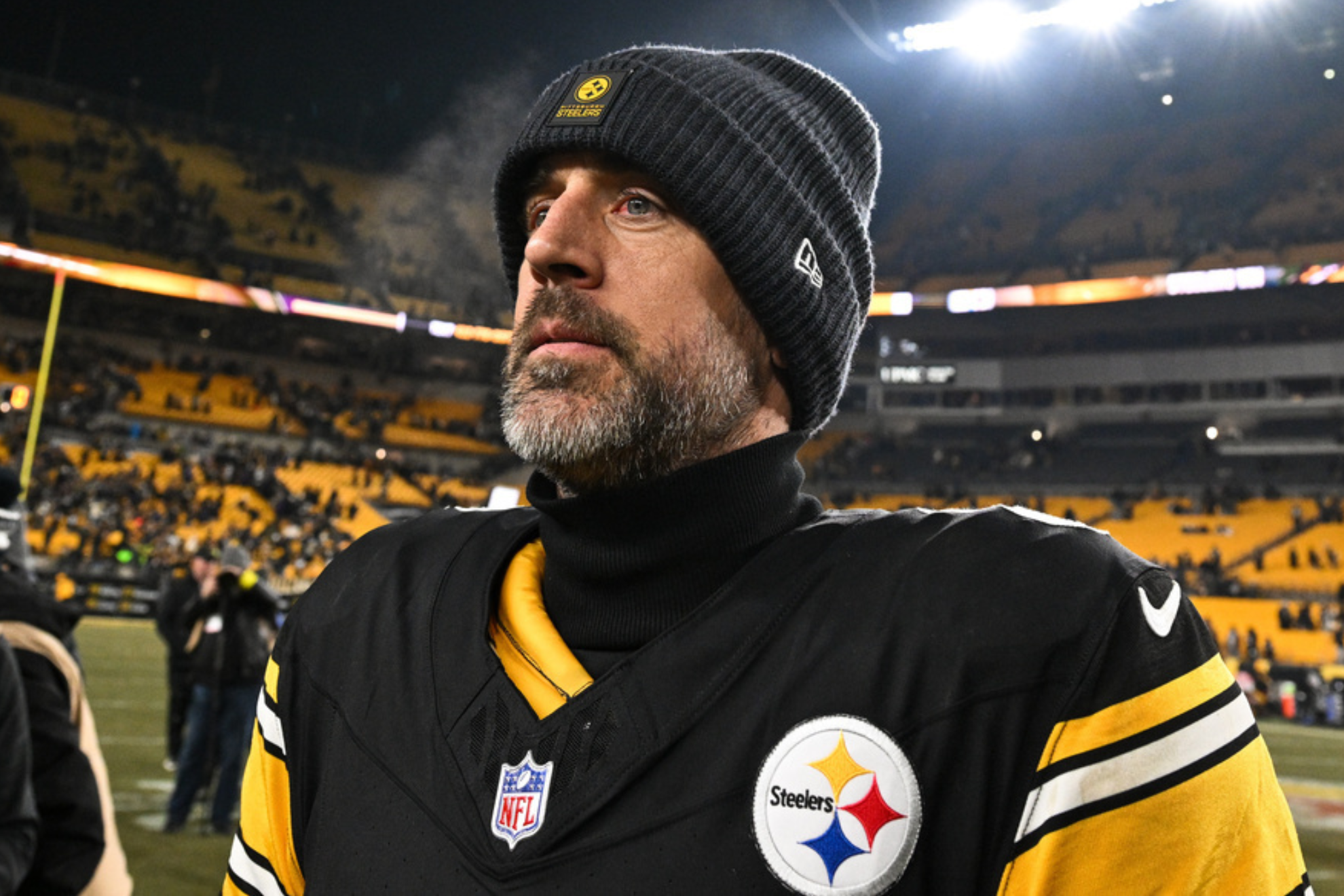 Aaron Rodgers could very well be one-and-done with the Pittsburgh Steelers.