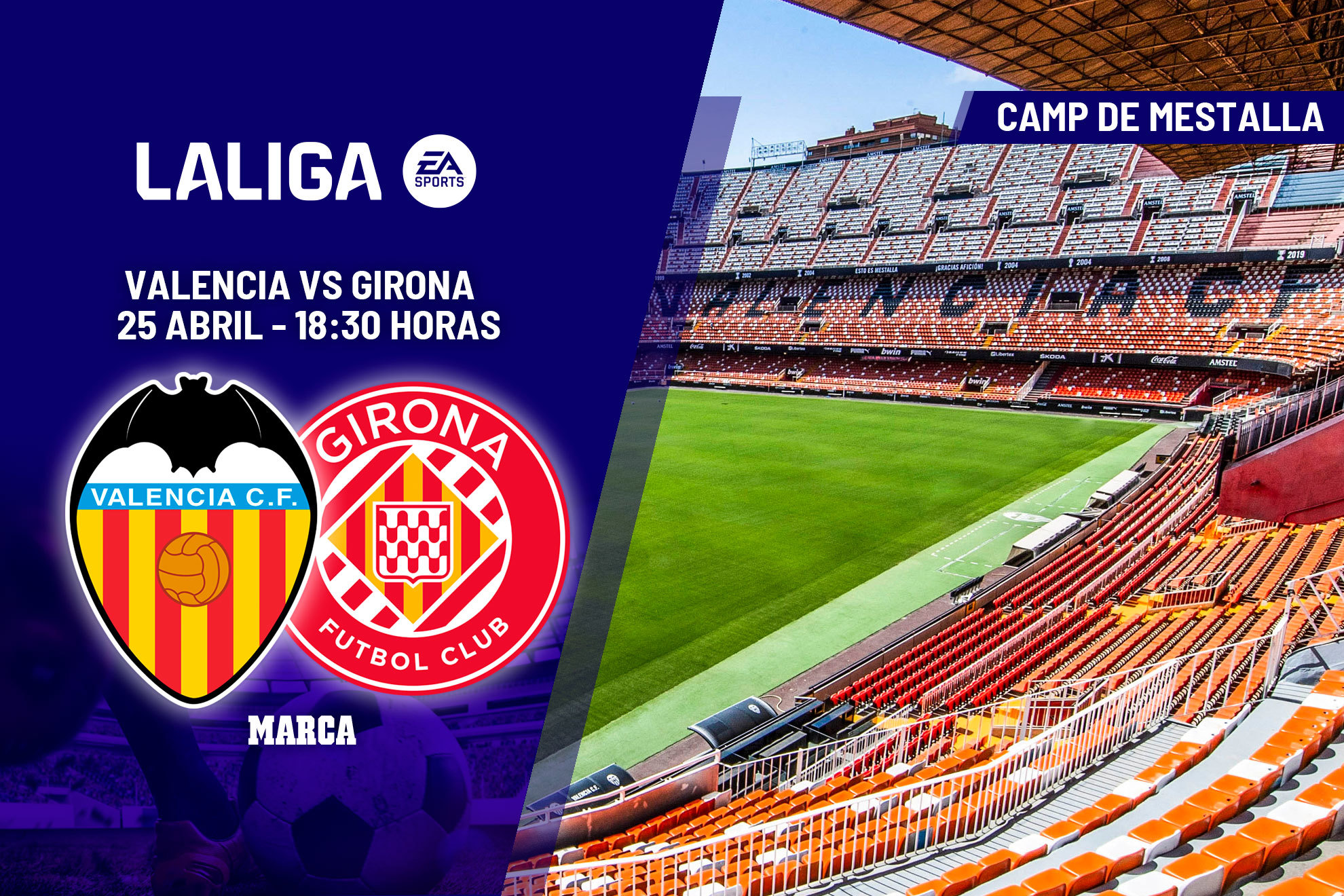 Valencia - Girona | Con la meta tan cerca y tan lejos: previa, análisis, pronóstico y predicción