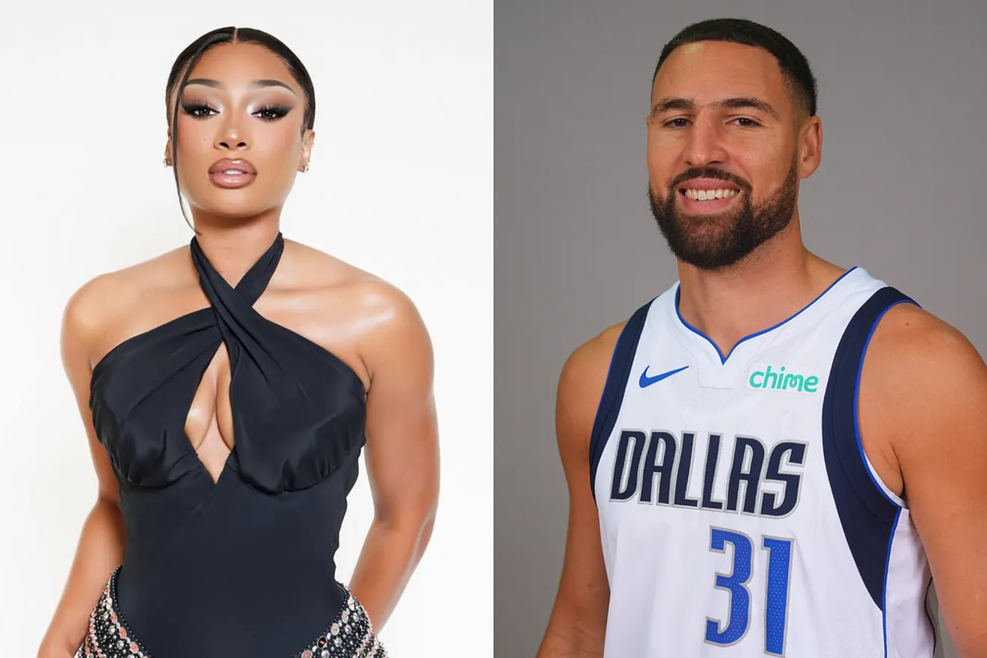 Megan Thee Stallion and Klay Thompson