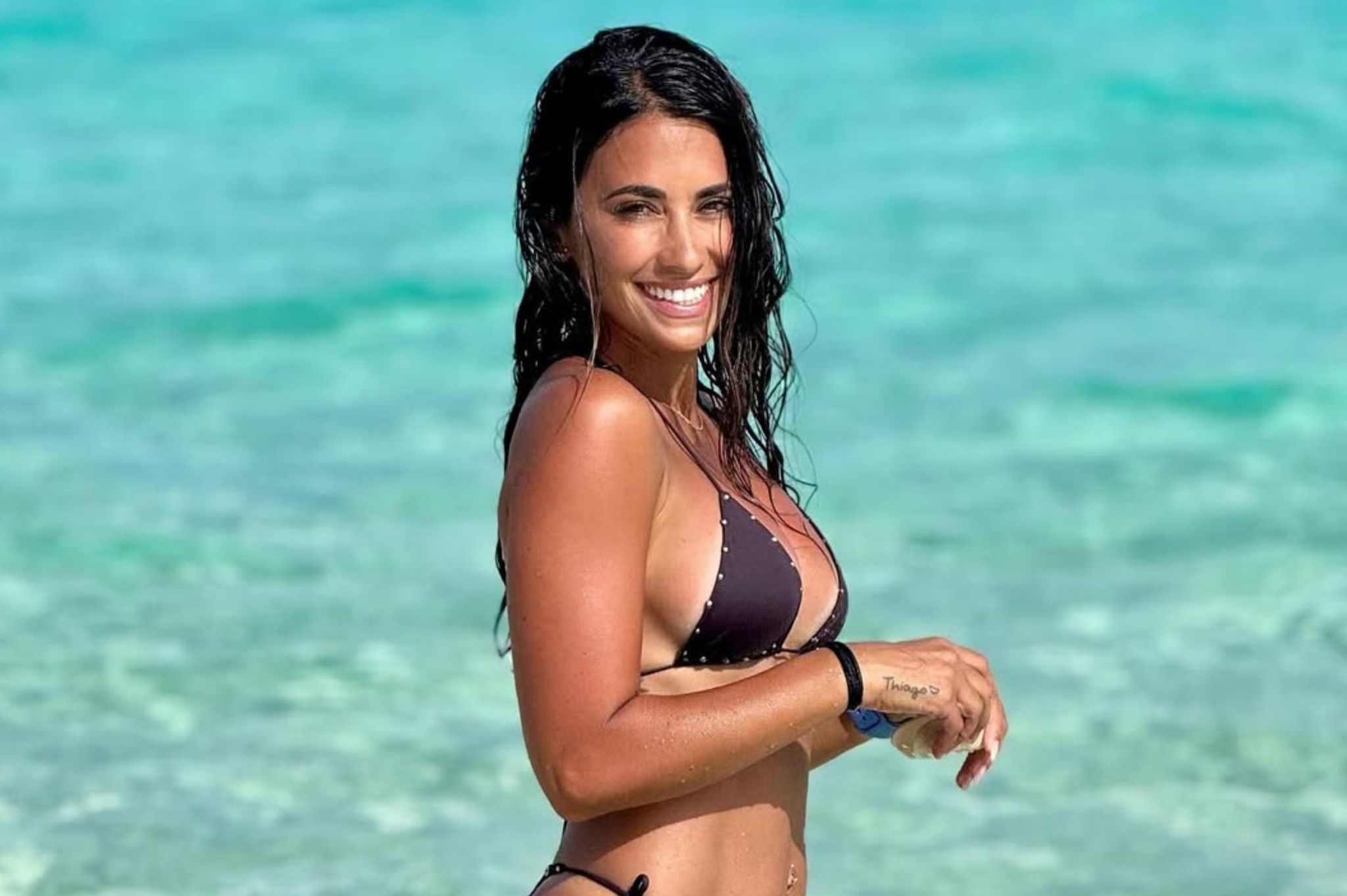 Antonela Roccuzzo sets Instagram on fire in swimsuit while Inter Miami draws