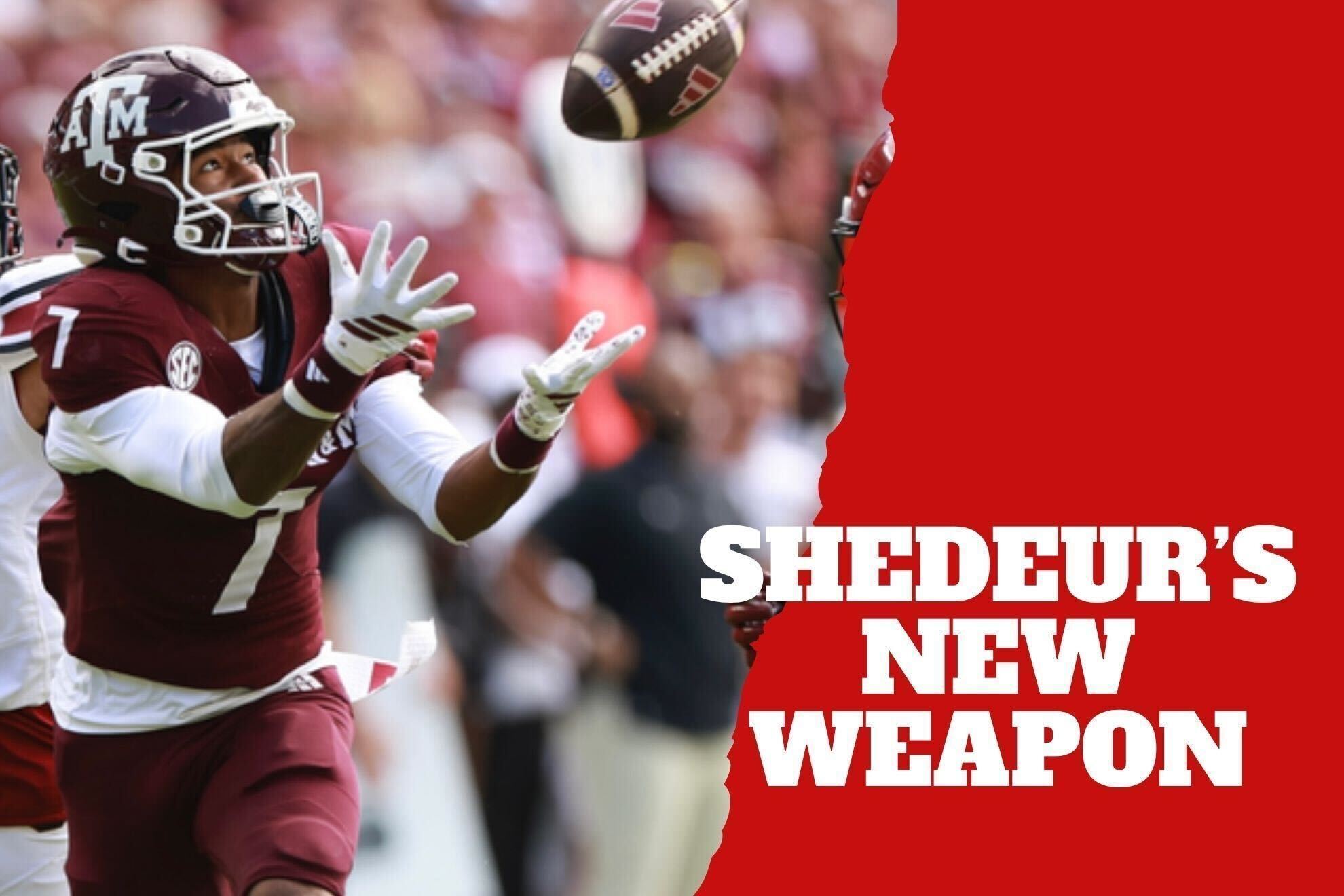 Shedeur Sanders new receiver in Cleveland looks like a stud
