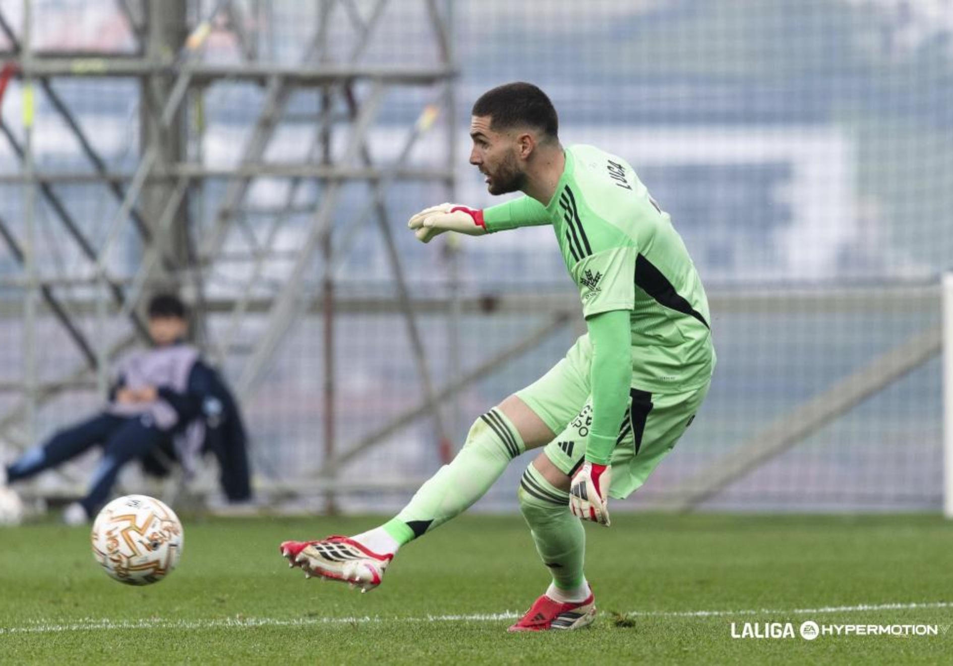 Un mareado Luca Zidane no puede acabar el partido