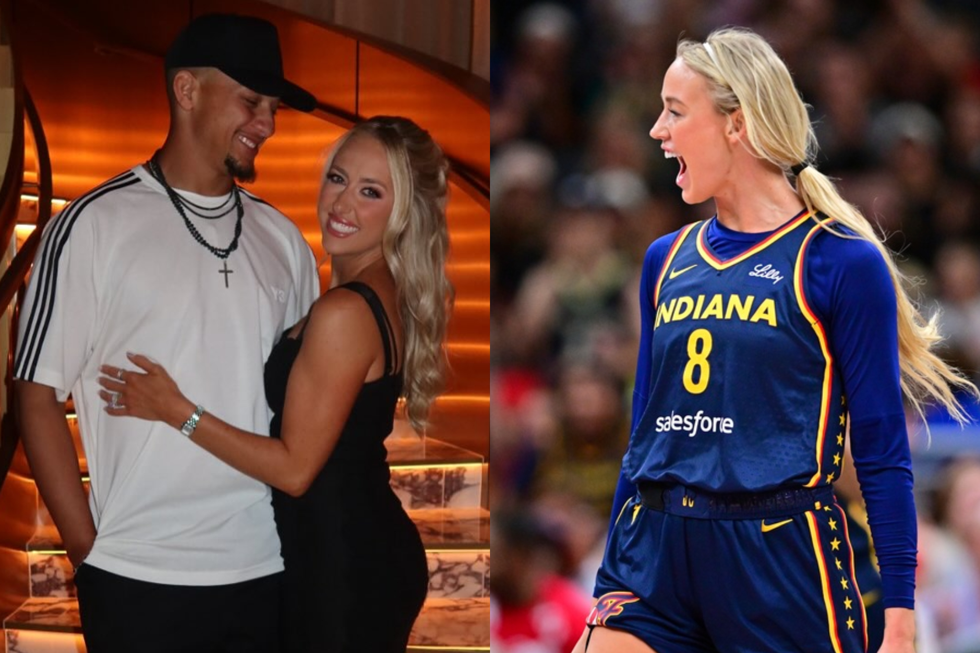 Sophie Cunningham's two-word reaction to Brittany Mahomes' outfit that took social media by storm