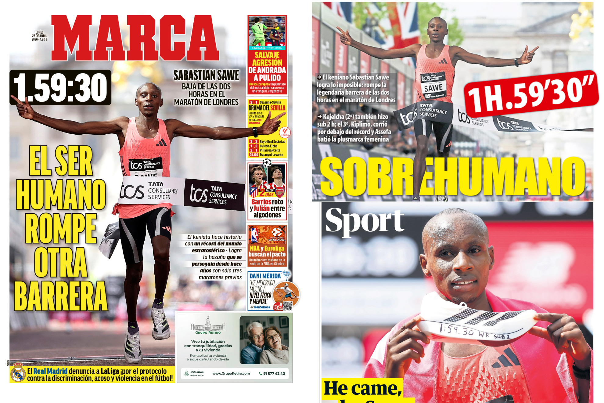 Las portadas del d�a