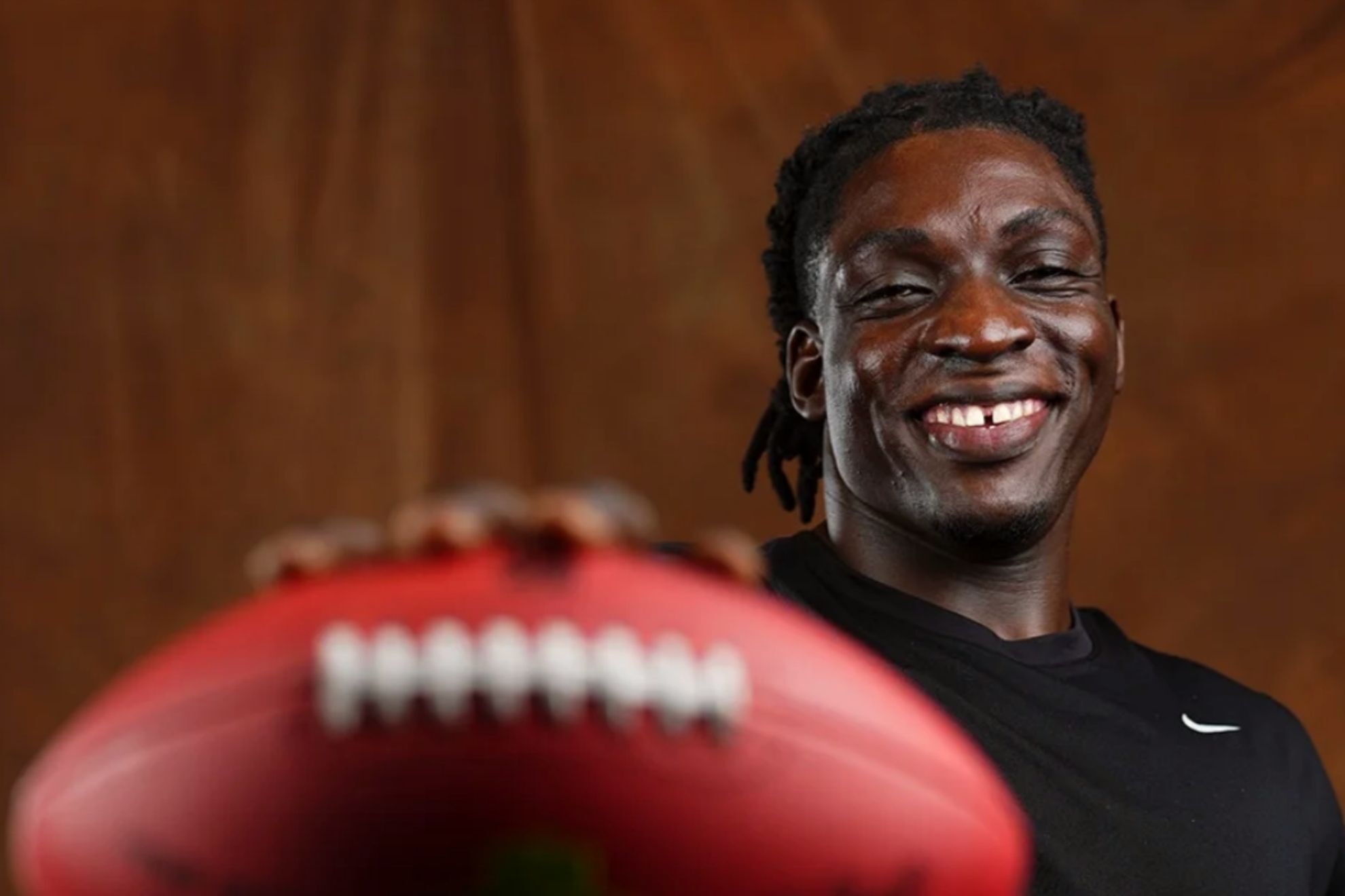 Why did the Philadelphia Eagles drafted somebody who has never played organized football?