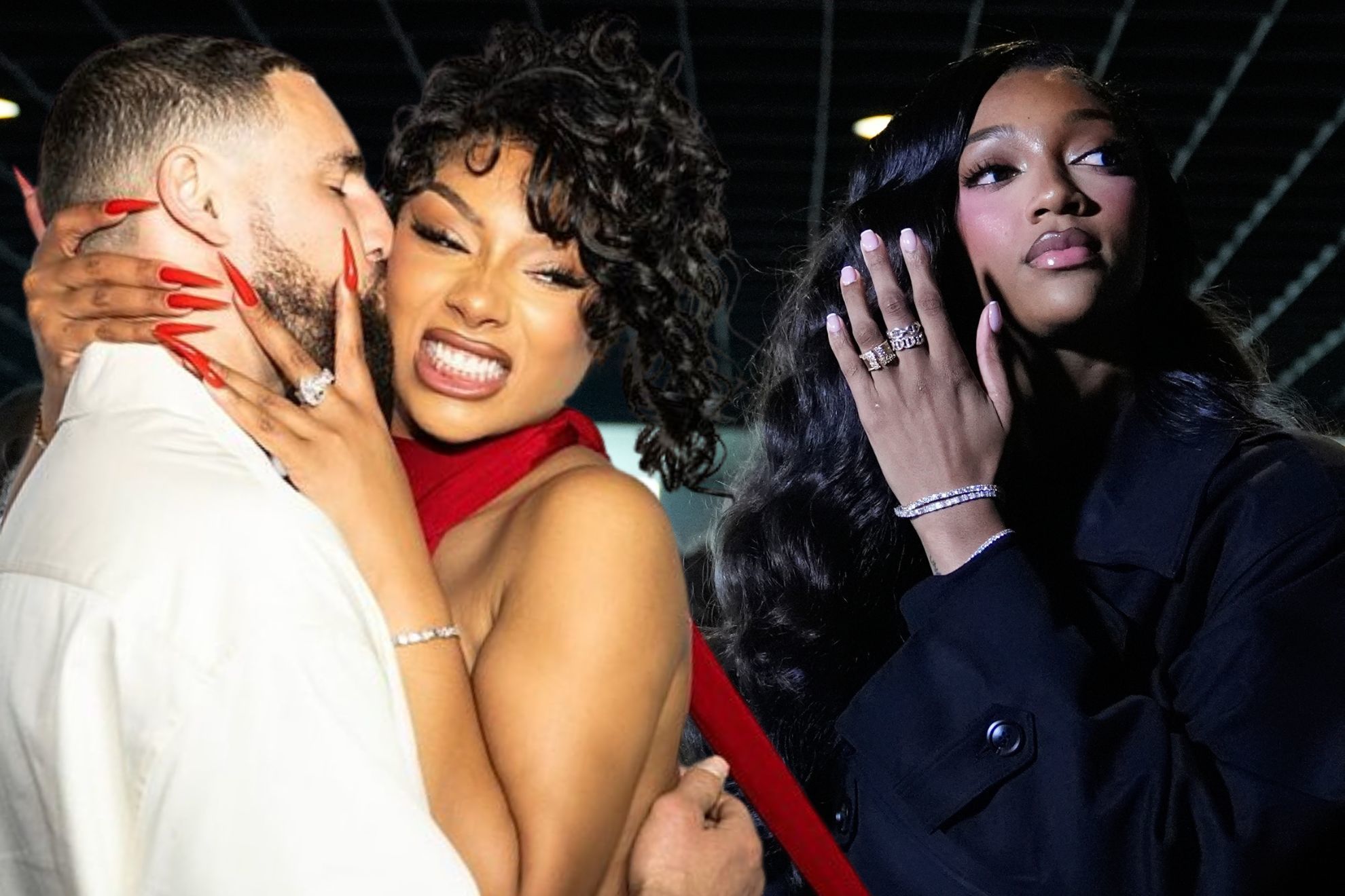 Angel Reese reacts to the drama between Klay Thompson and Megan Thee Stallion