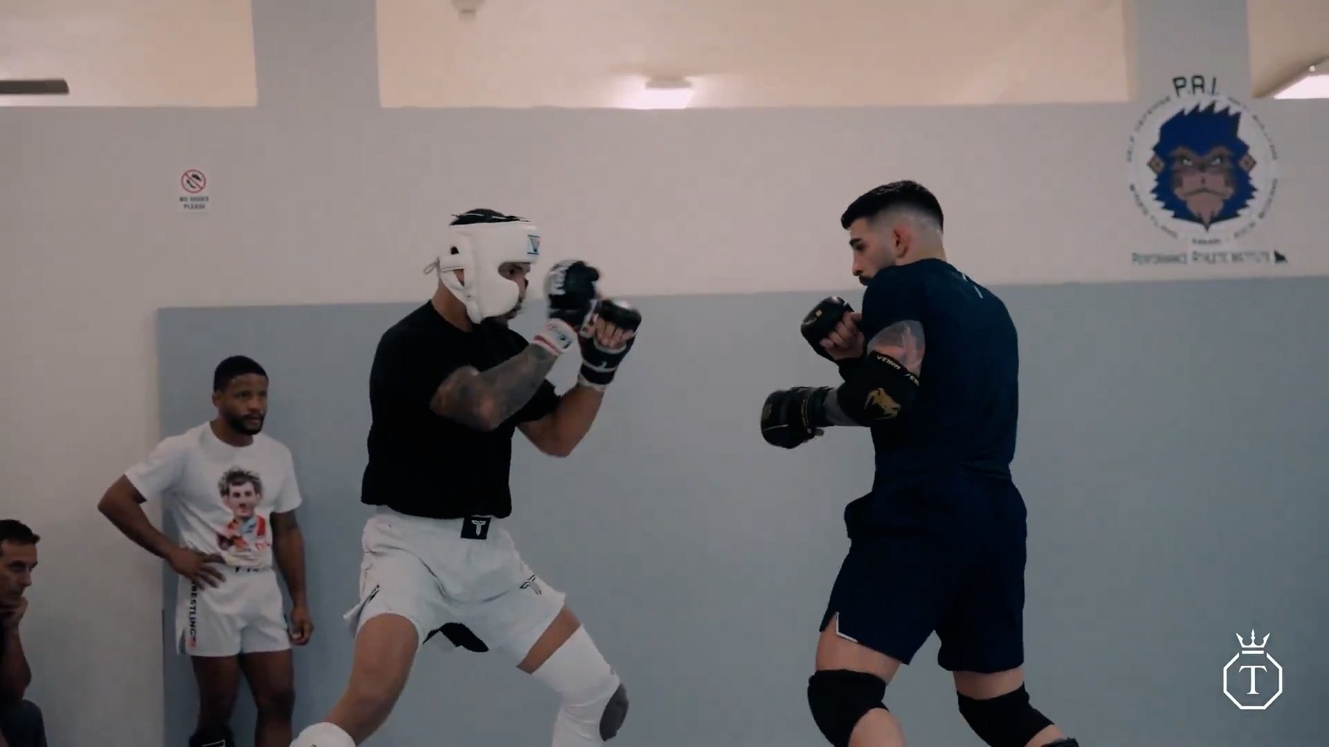 As� es un sparring de Ilia Topuria en Miami: Champ, cuidame