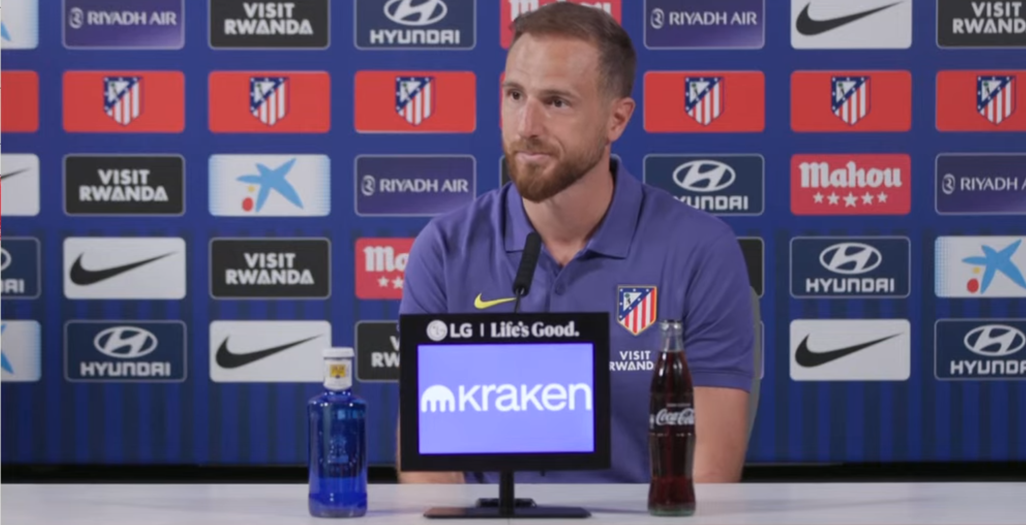 Oblak: "Estoy muy bien, quería volver al 100%"