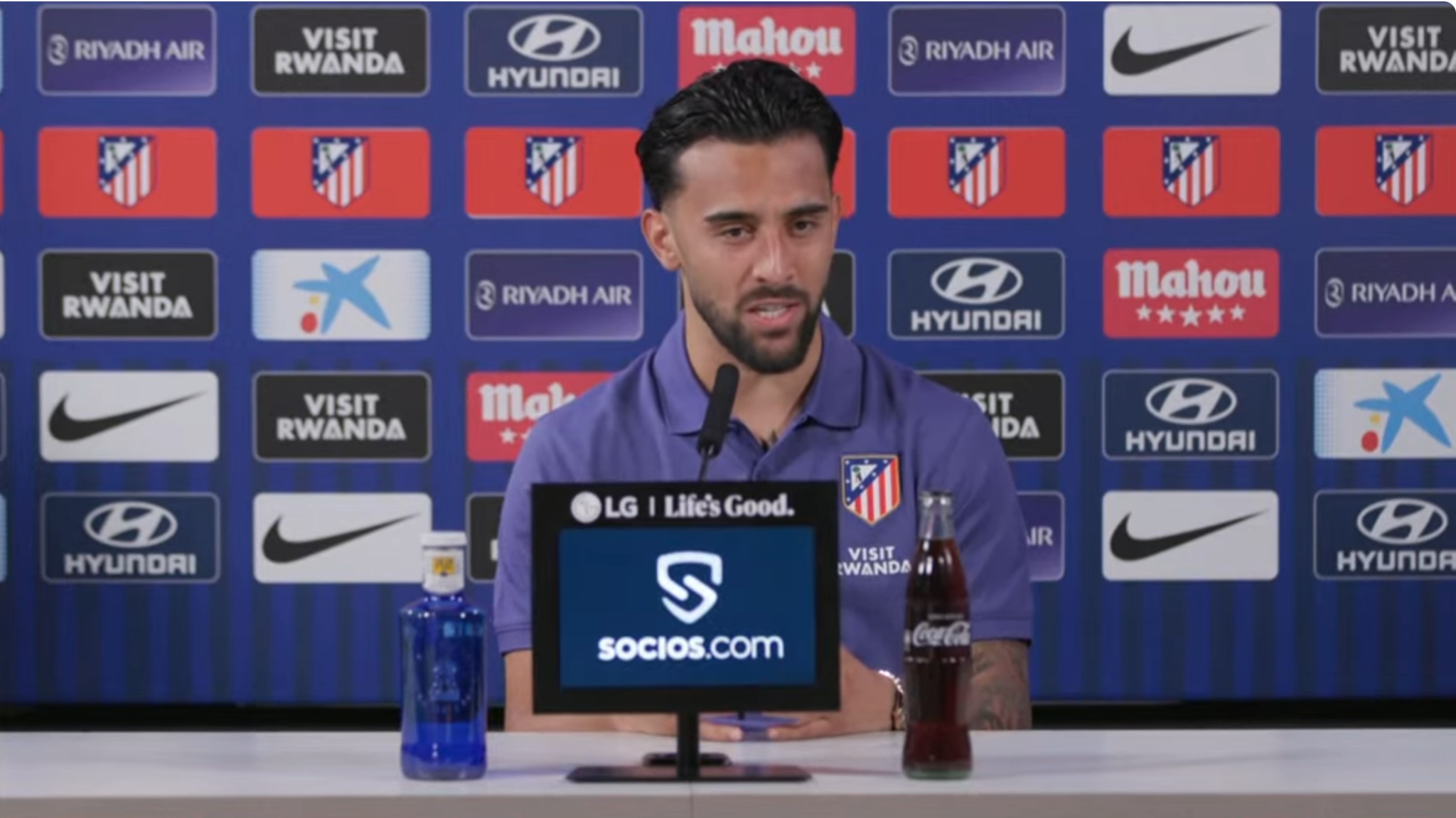 Nico Gonzalez: "¿Por qué no soñar si no cuesta nada?"