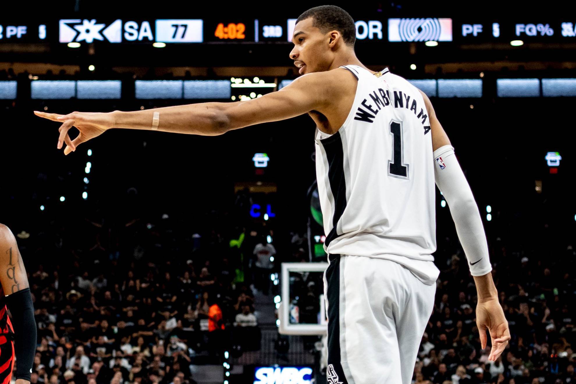 Los Spurs de Wembanyama someten a los Blazers y pasan de ronda en los Playoffs NBA