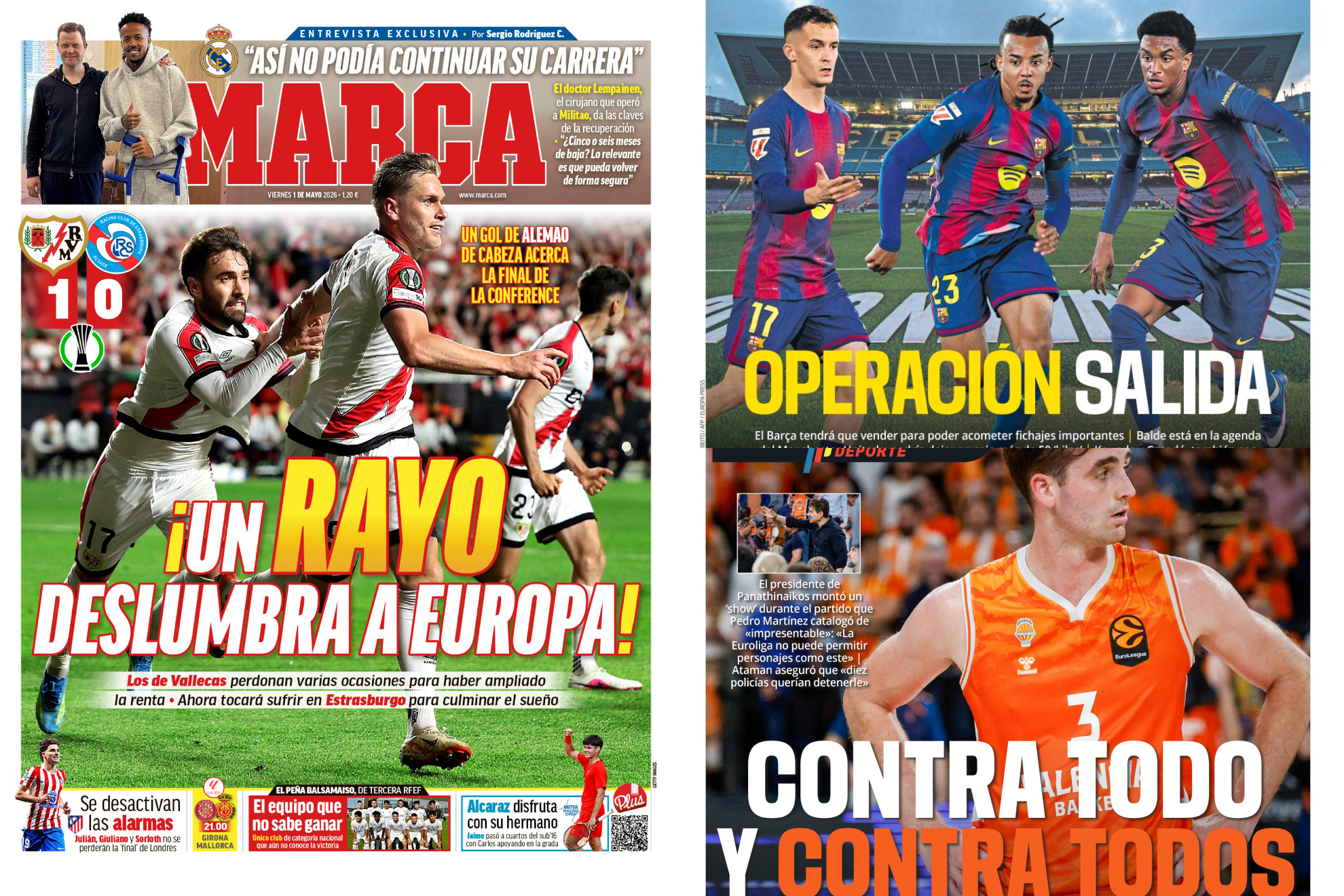 Las portadas del d�a