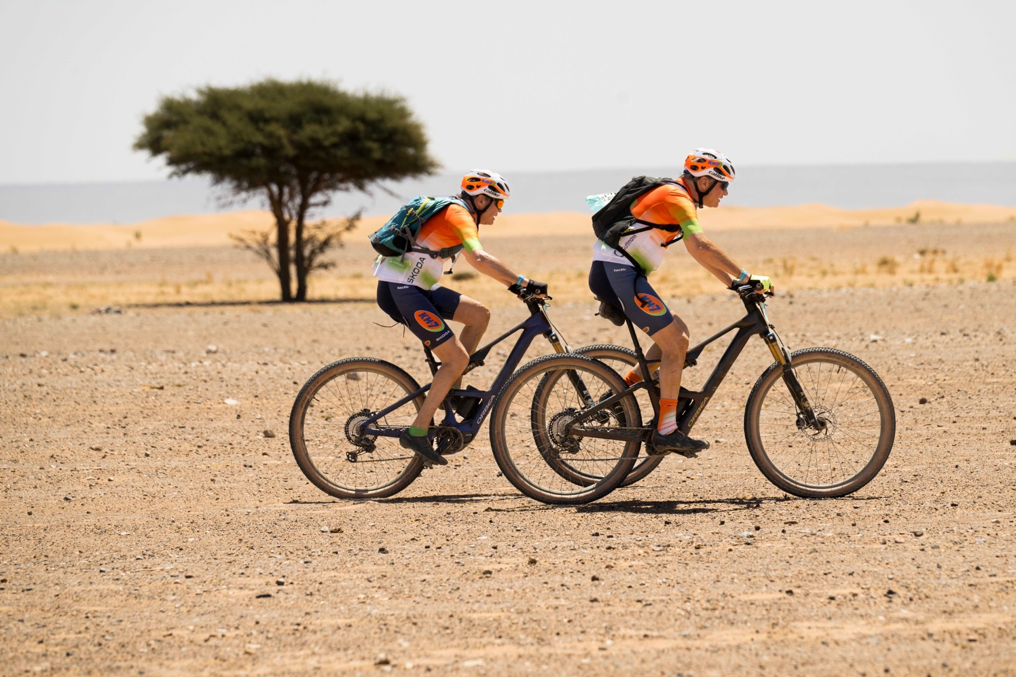 Javier y Sergio Torres: “Con la BTT eléctrica en la Skoda Titan Desert Morocco, desconectamos”