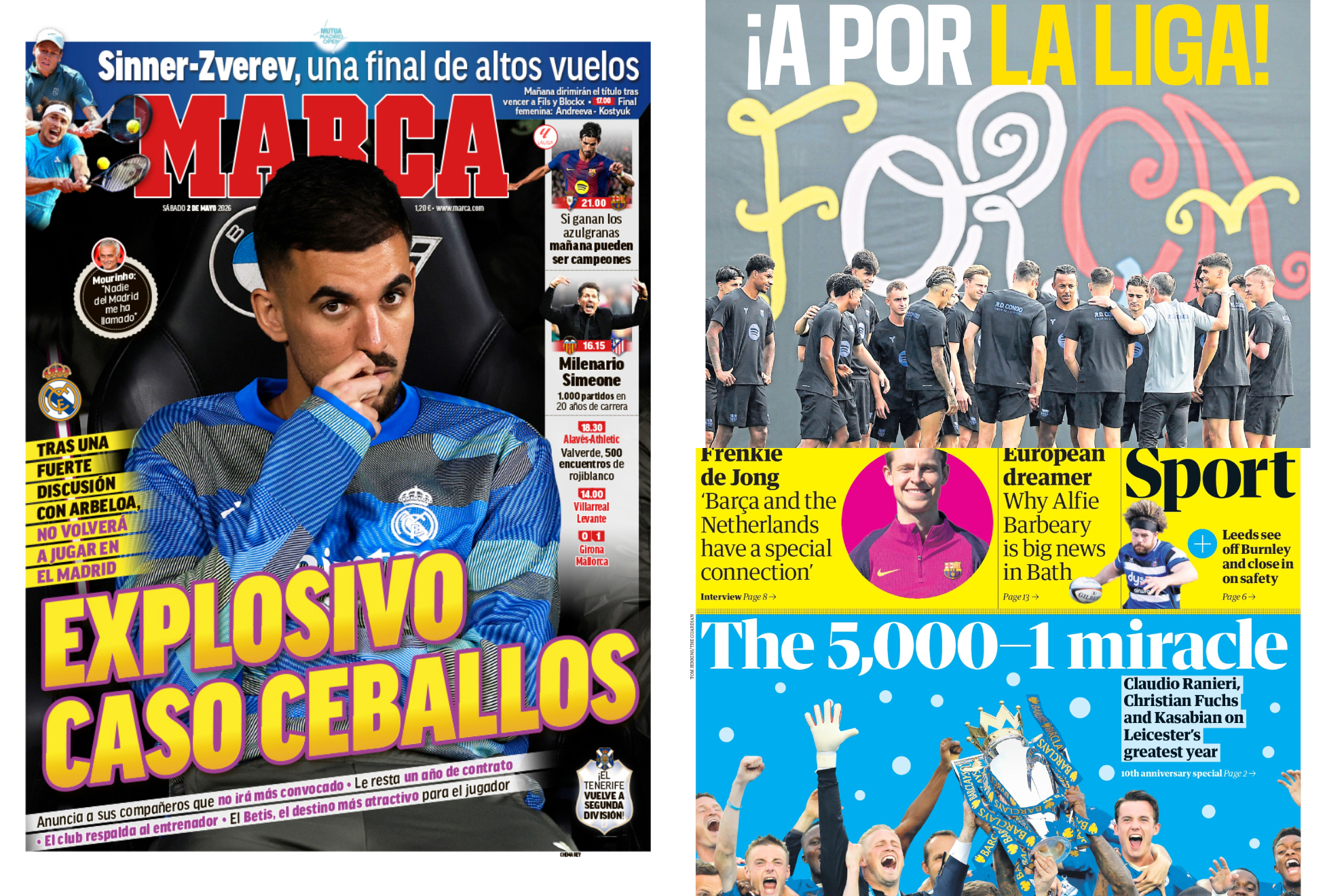 Las portadas del d�a