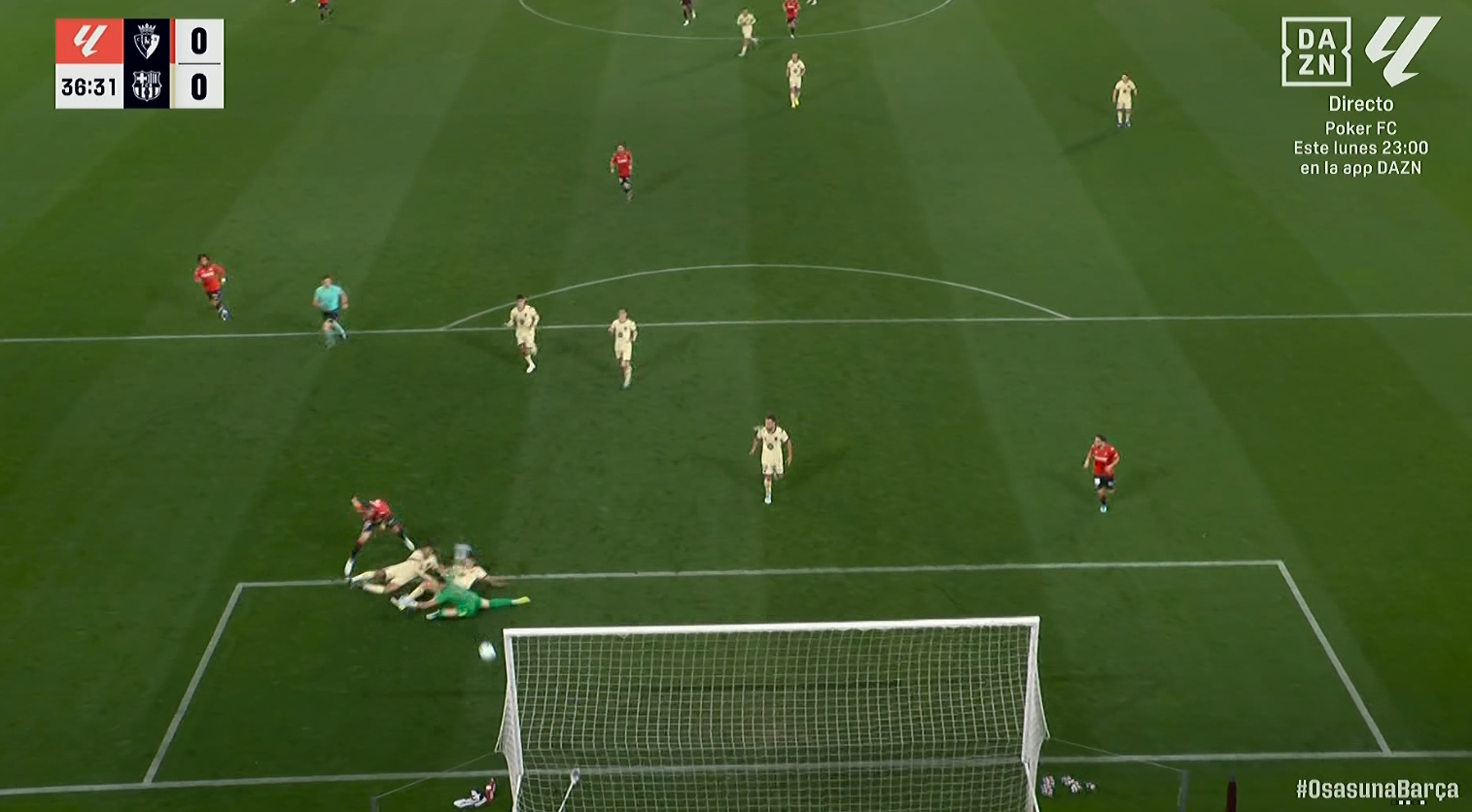 Budimir estrella dos balones al palo y Osasuna domina al Barcelona en El Sadar — image 2