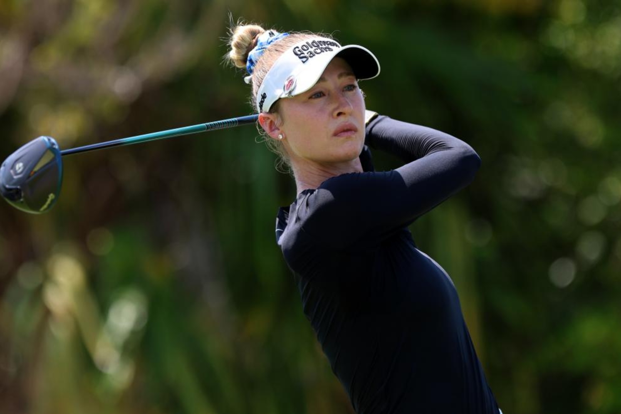 Nelly Korda va lanzada en Mayakoba y Carlota Ciganda pelea por el podio
