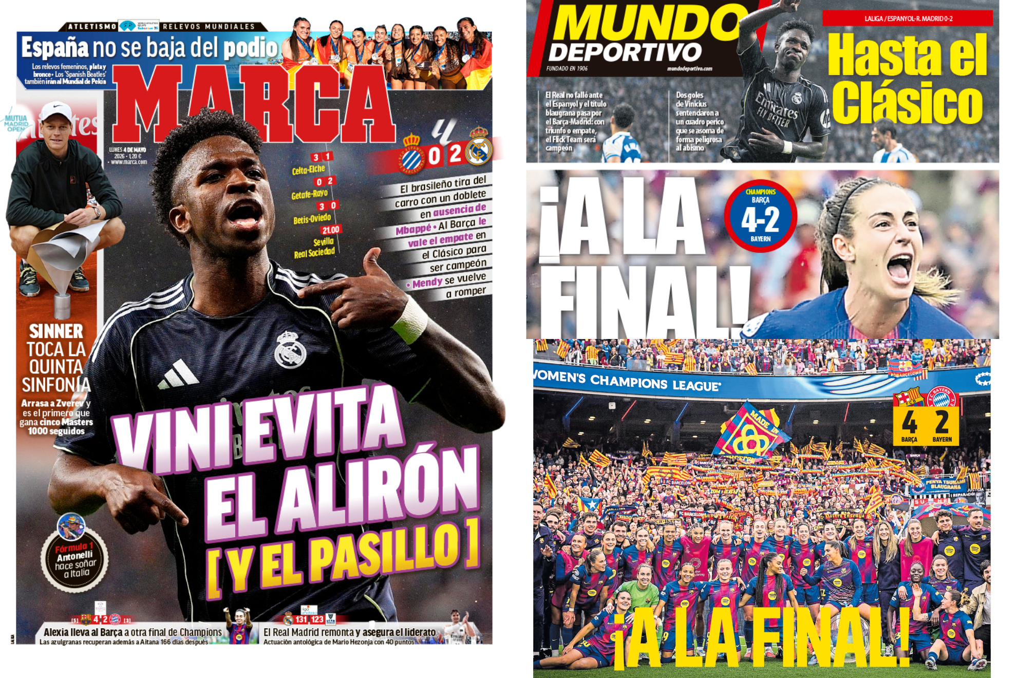 Las portadas del d�a