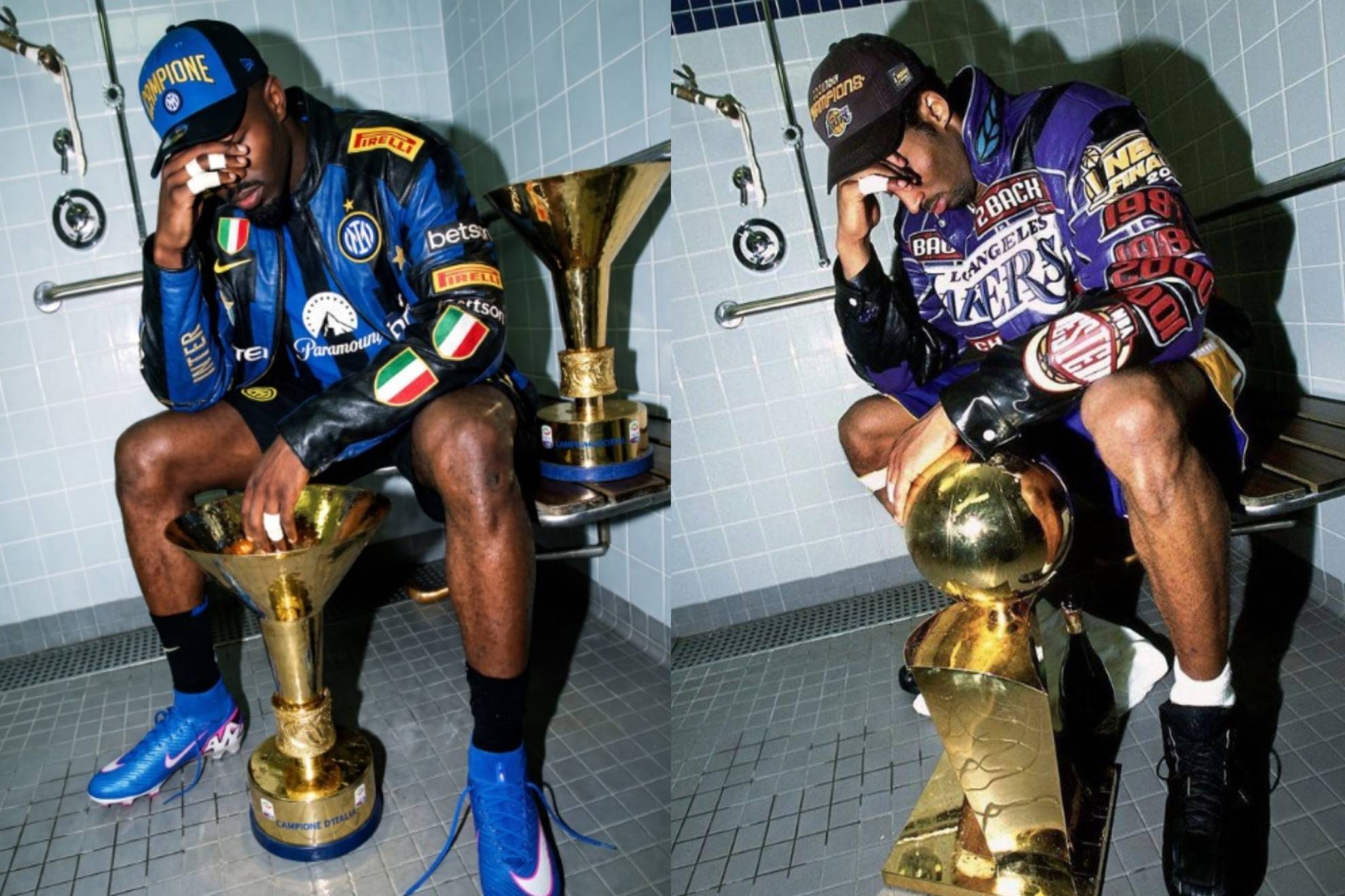 El homenaje de Marcus Thuram a Kobe Bryant tras ganar el Scudetto con el Inter
