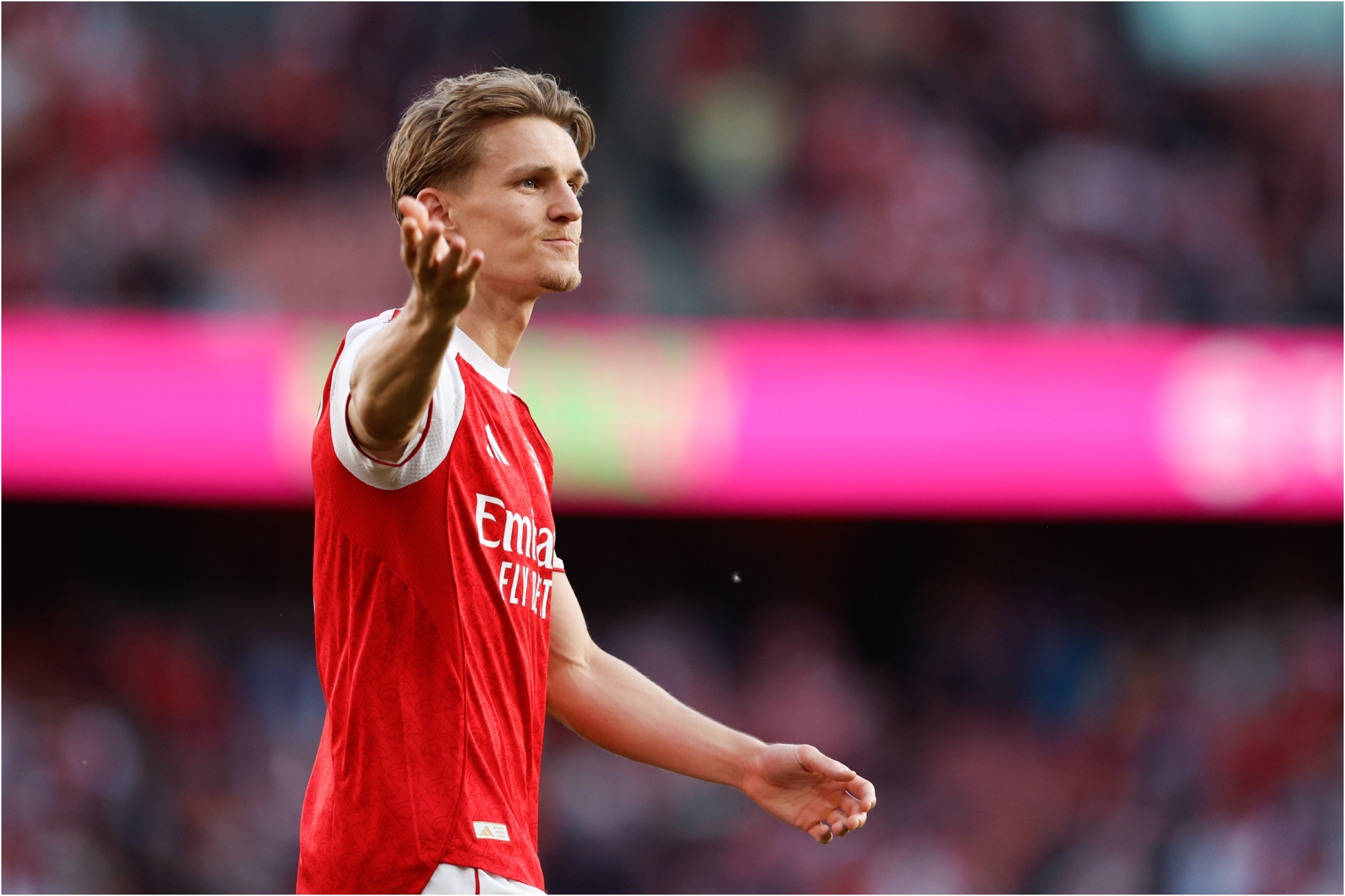 Odegaard no se entrena en la previa del duelo ante el Atlético de Madrid