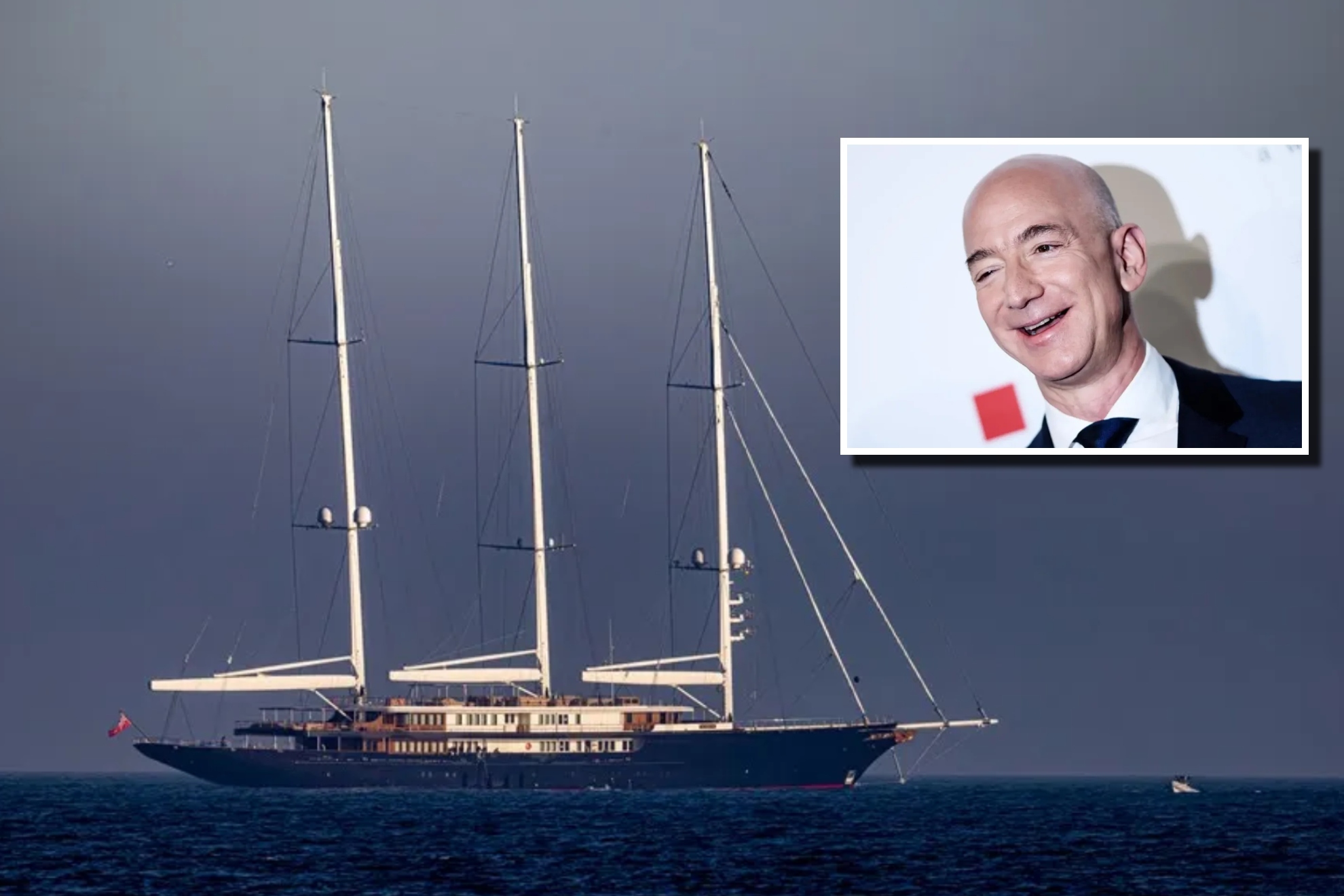 Jeff Bezos pone a la venta su megayate Koru, valorado en unos 500 millones de dólares