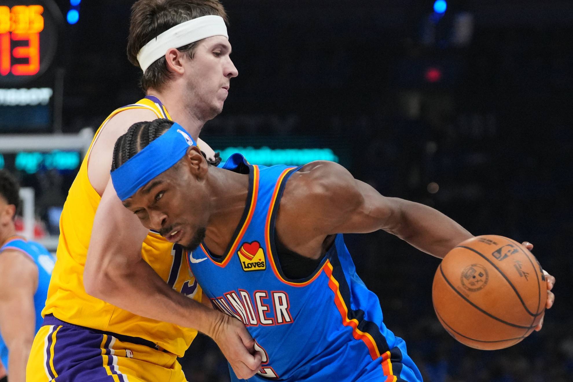 Los Thunder, a pesar de contar con la versión más humana de Shai, no dan opción a unos Lakers sin Doncic