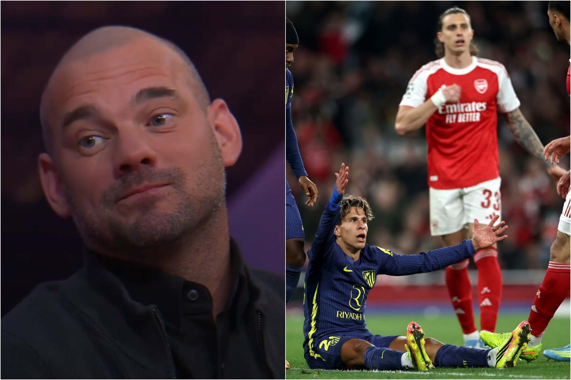 Sneijder: "Fue un partido aburrido a morir, a los 35 minutos quería que lo cancelaran"