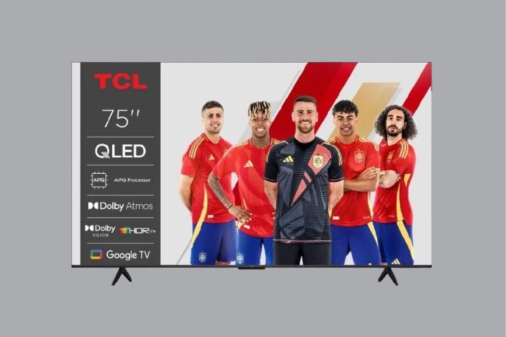 Disfruta del Mundial este verano con la smart TV TCL con panel QLED 4K.